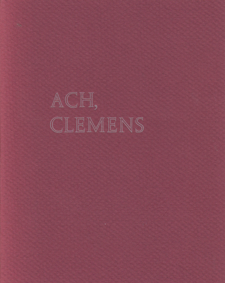 Hugo Claus 10583 - Ach, Clemens