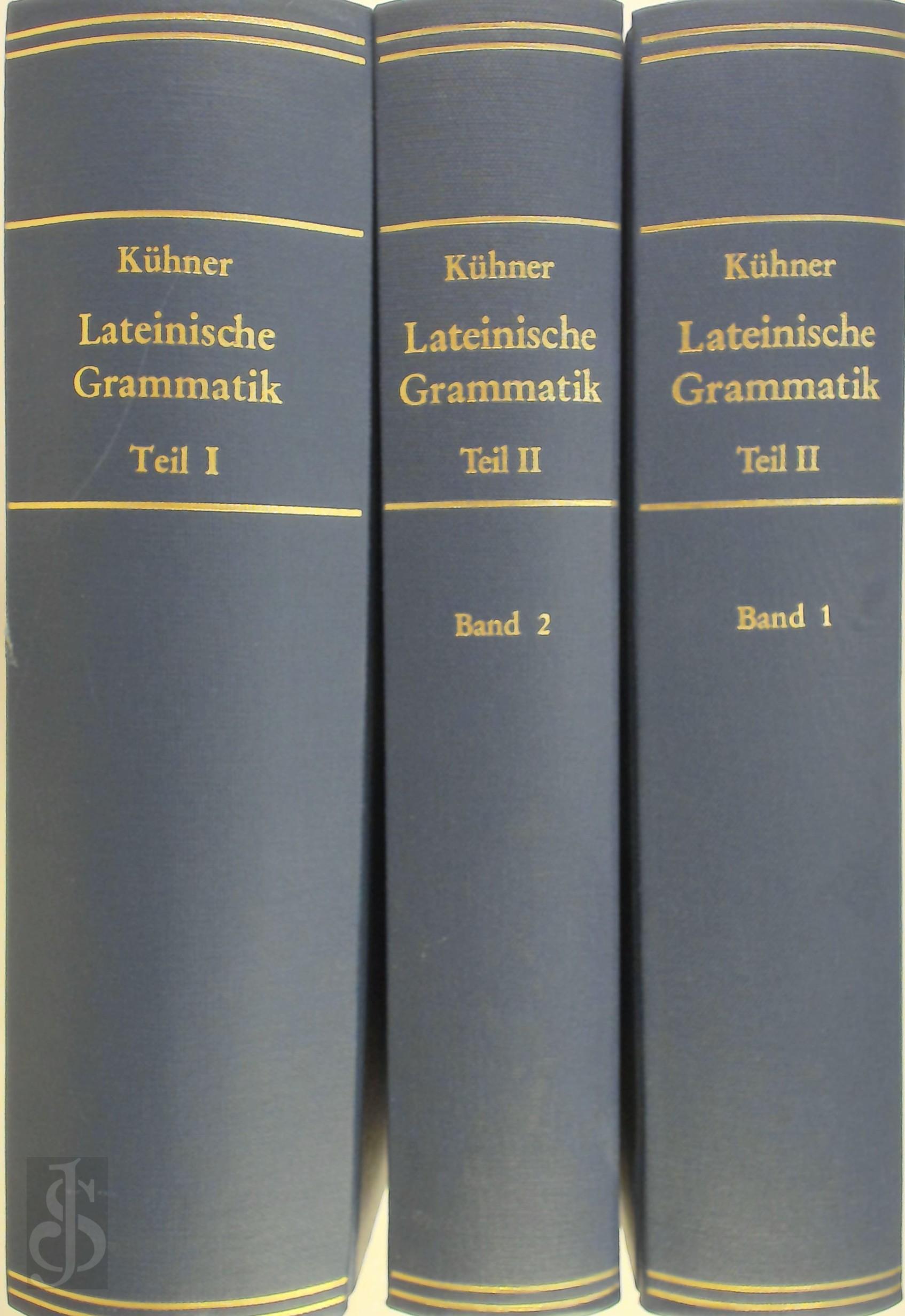 Raphael Khner 175644 - Ausfhrliche Grammatik der lateinischen Sprache