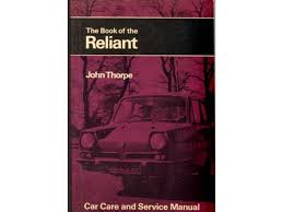 JOHN THORPE - The book of the Reliant