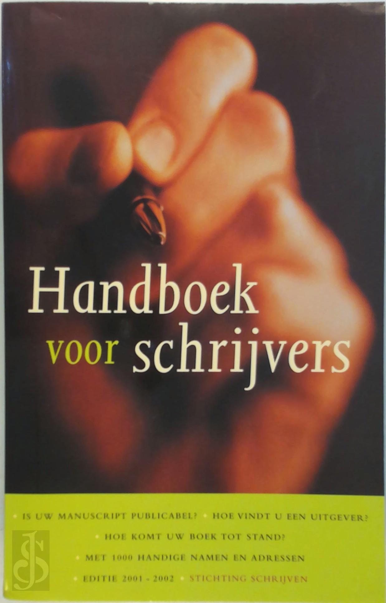 LOUIS STILLER - Handboek voor schrijvers. Editie 2001-2002