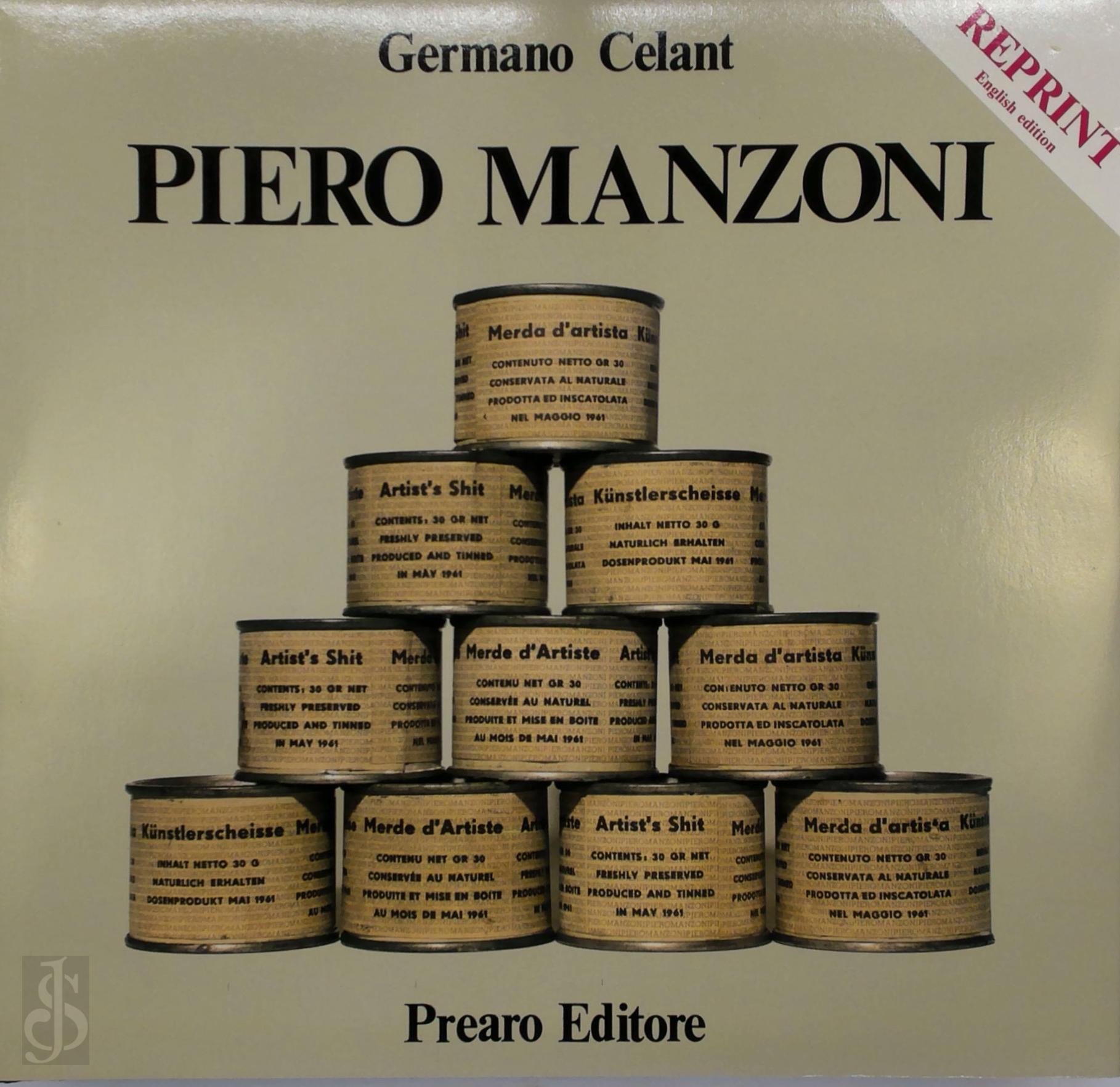 Germano Celant 12747 - Piero Manzoni [Reprint English edition]. Catalogo Generale. Seconda edizione.