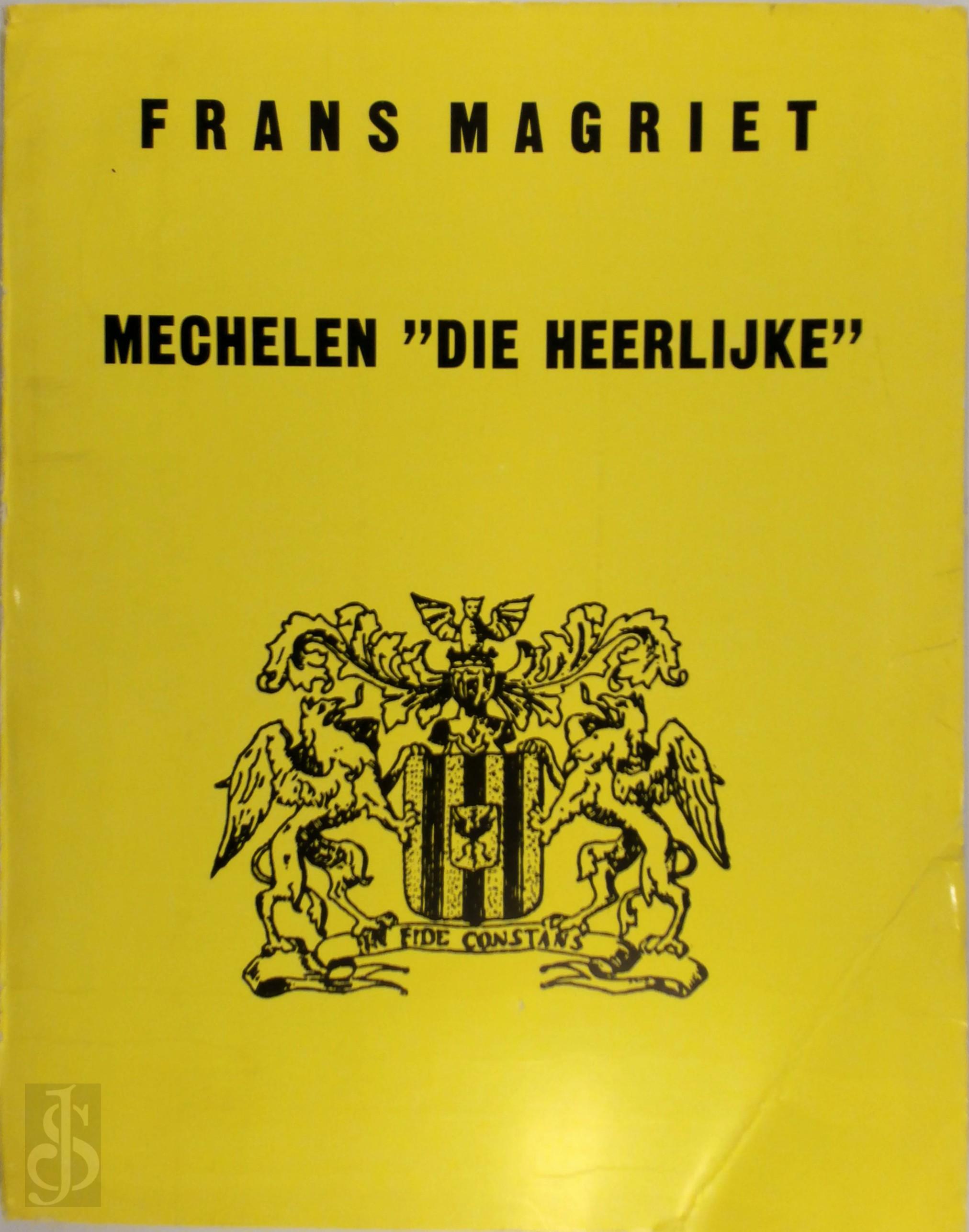 Frans Magriet 182387 - Mechelen 