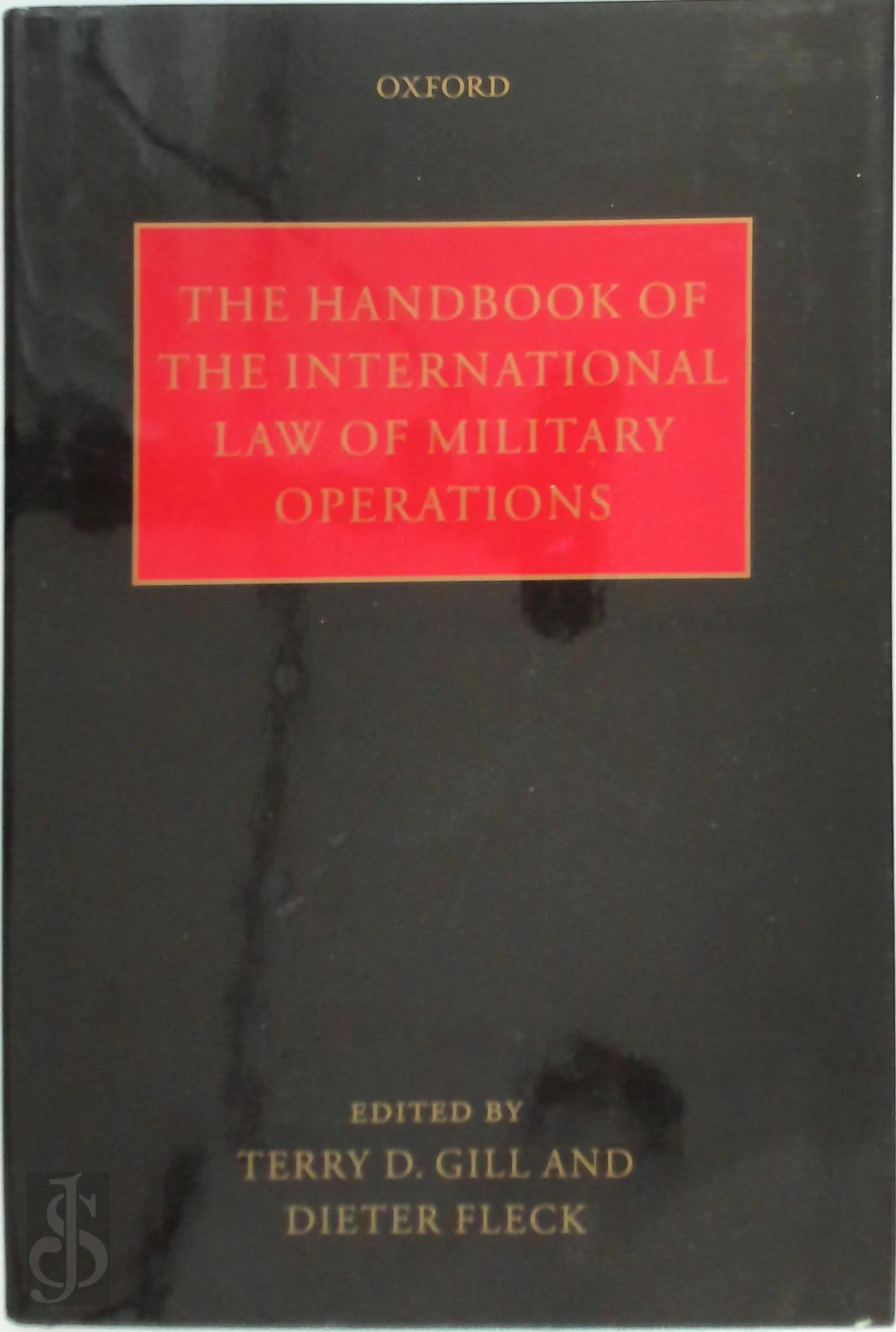 HANS F. R. BODDENS HOSANG - The Handbook of the International Law of Military Operations