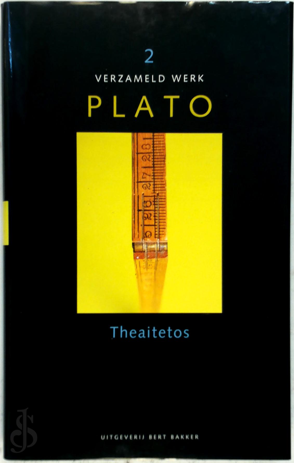 PLATO - Plato - Verzameld werk II Theaitetos