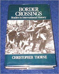 CHRISTOPHER THORNE - Border Crossings