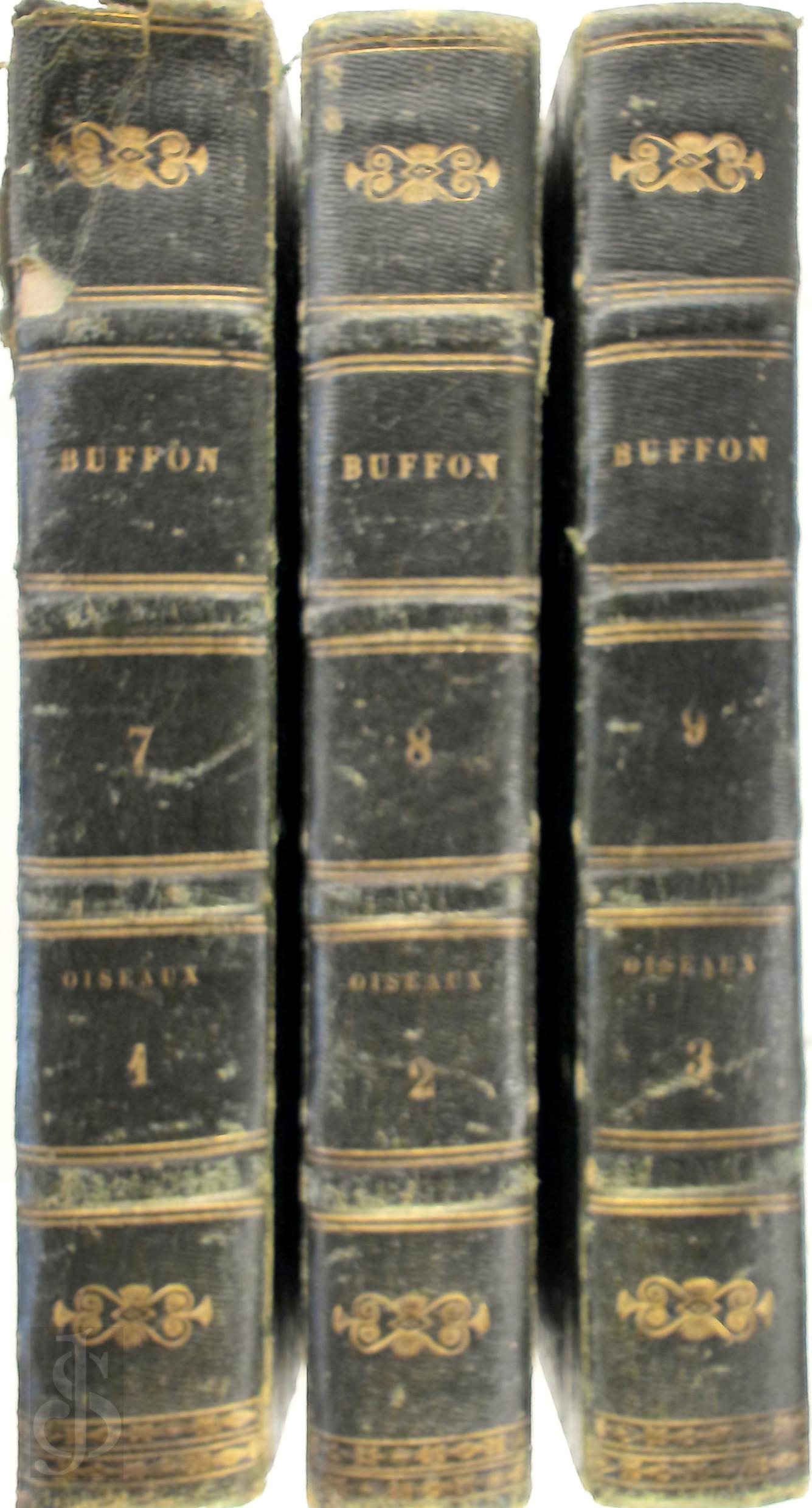 Georges Louis Leclerc de Buffon (Comte), G. Cuvier - Oeuvres compltes de Buffon 7-8-9. Trois volumes oiseaux 1, 2, 3