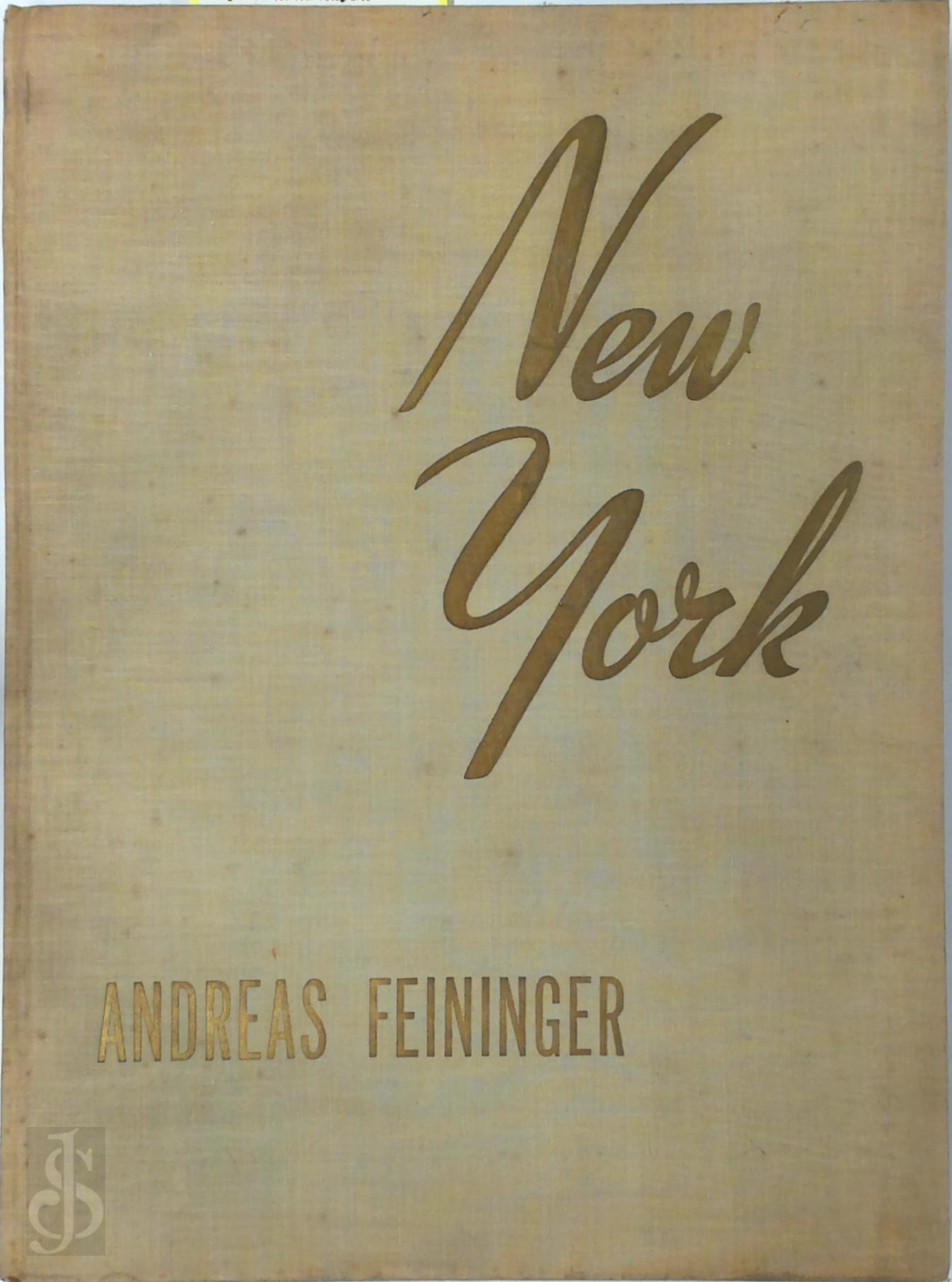 Andreas Feiniger 208020, John Erskine [Intr.] - Andreas Feiniger - New York