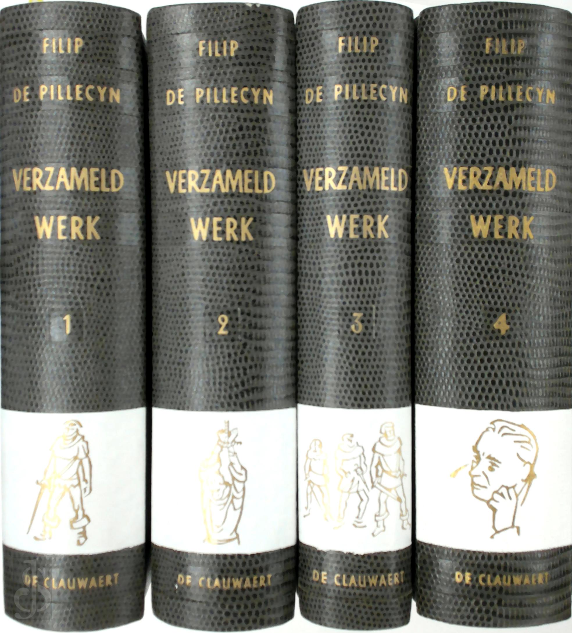 Filip de Pillecyn 10452 - Verzameld werk [4 delen, compleet]