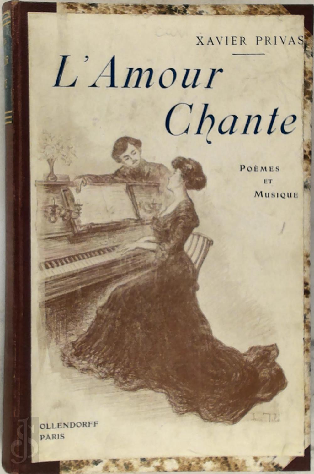 Xavier Privas 138784 - L'Amour Chante