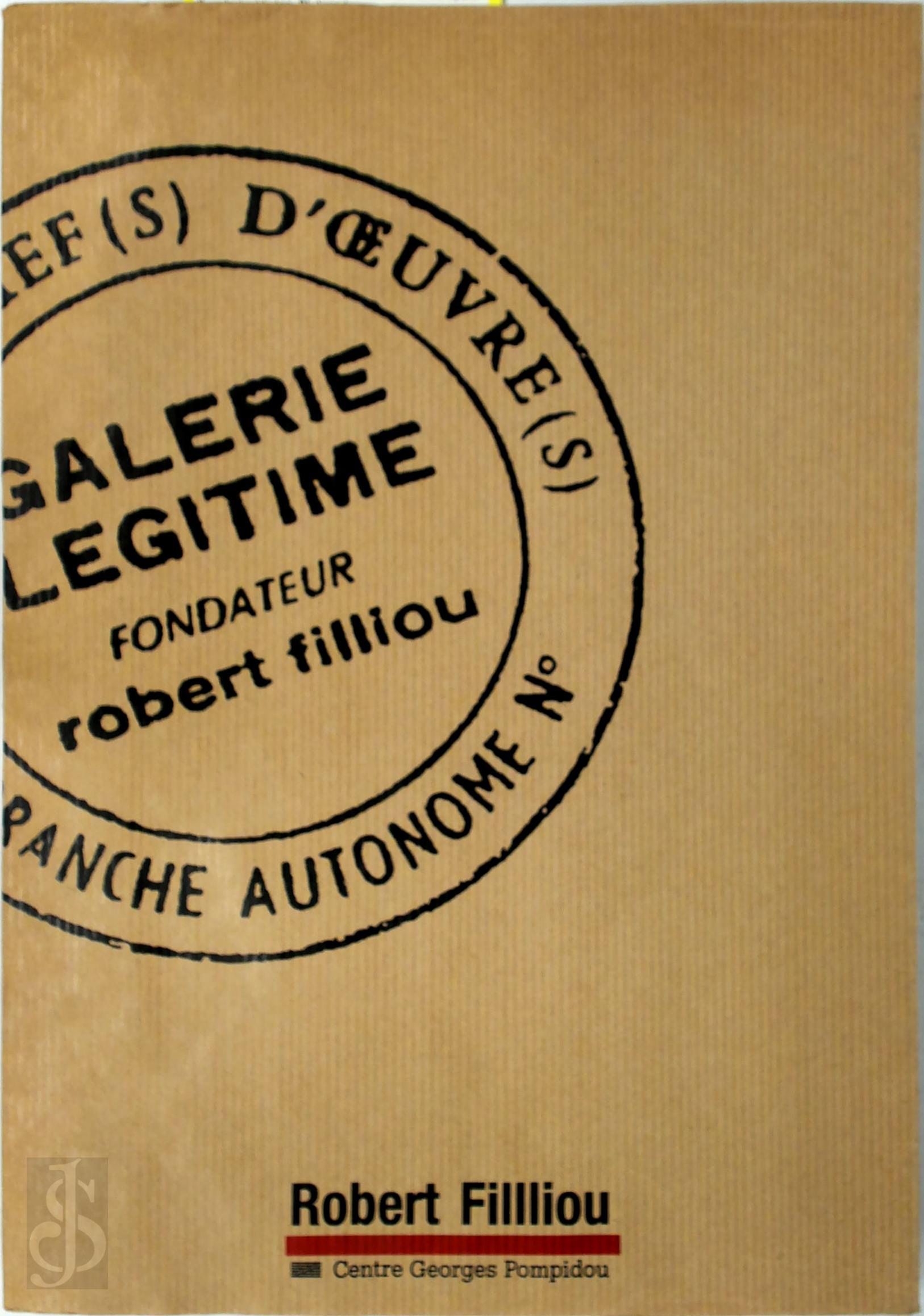 Robert Filliou 210236, Frdrique Mirotschnikoff 210237 - Robert Fillliou [sic]