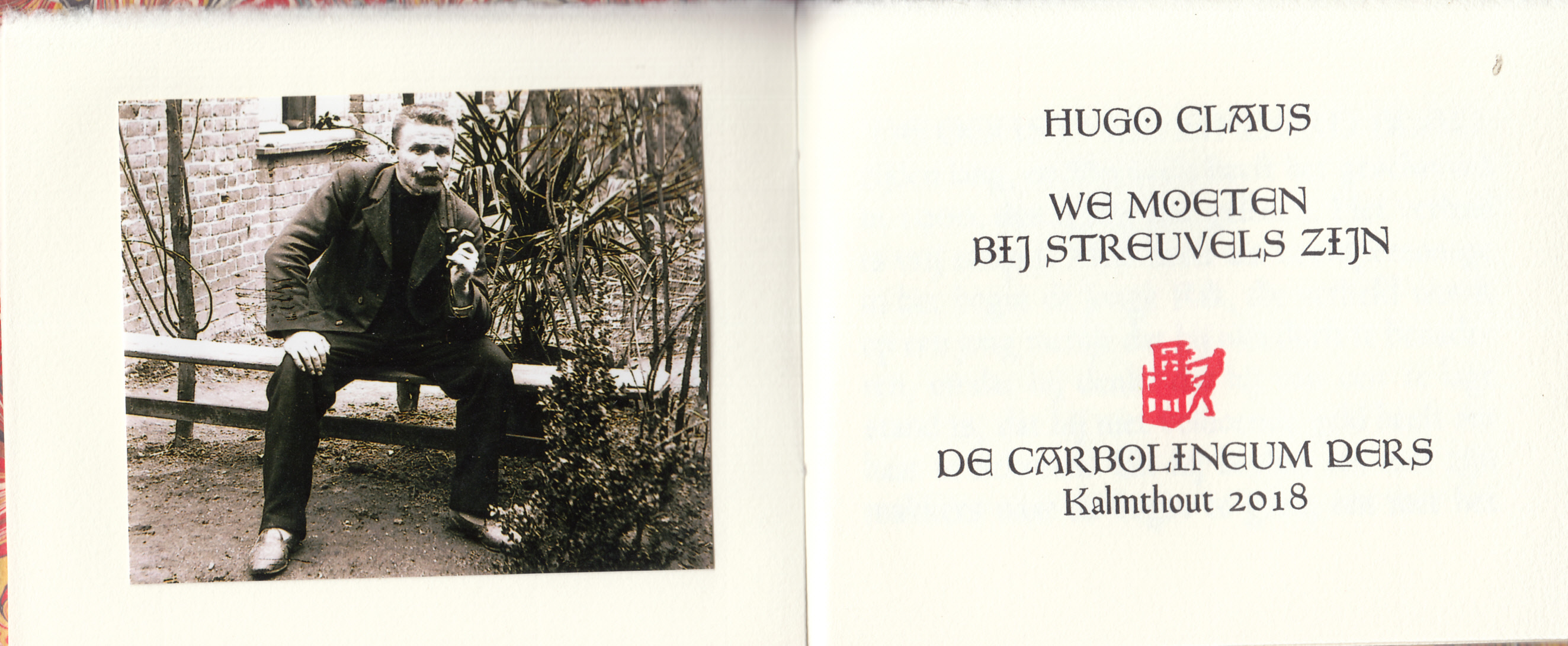 Hugo Claus 10583 - We moeten bij Streuvels zijn