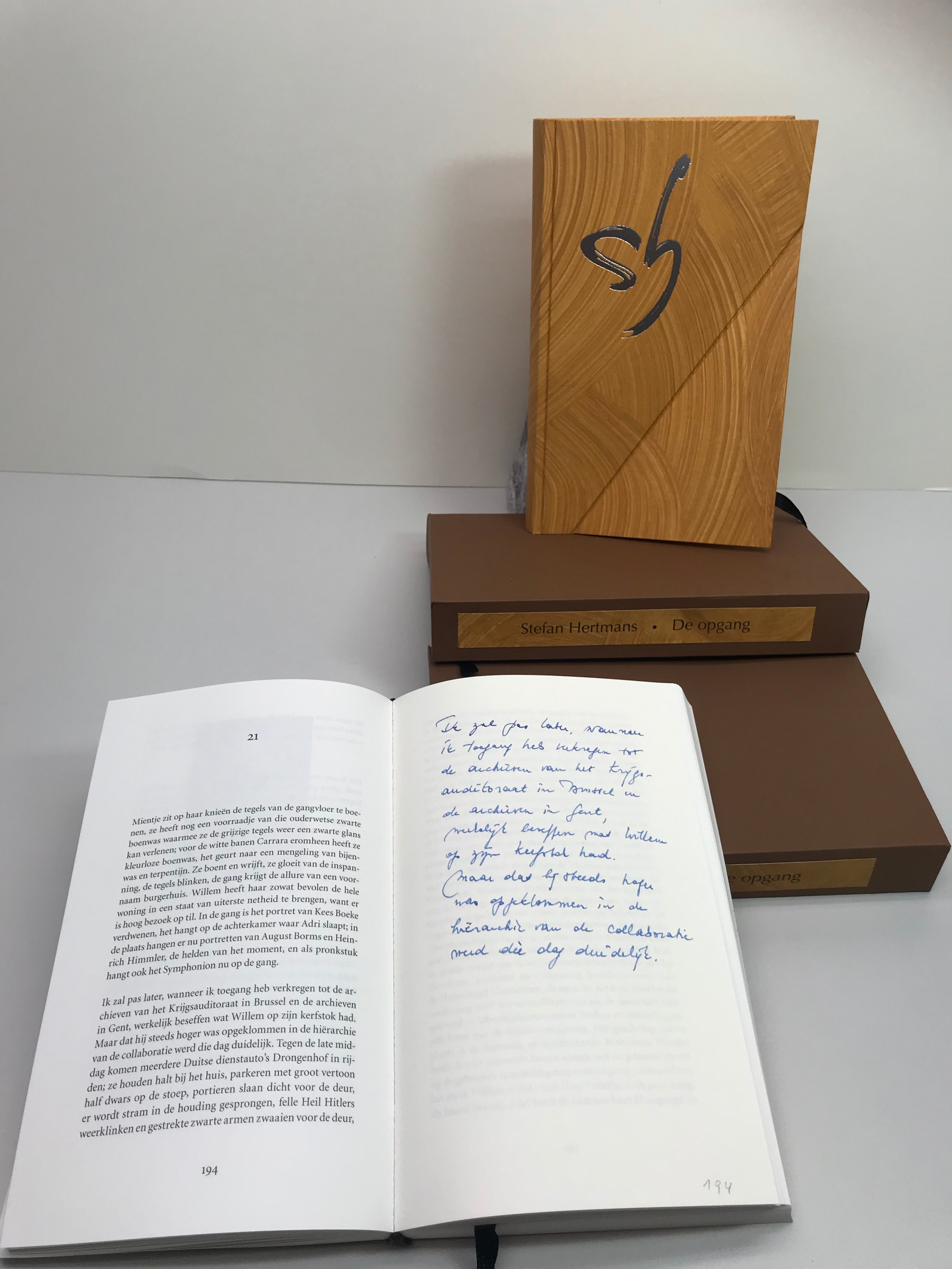 Stefan Hertmans 11037 - De opgang [Bibliofiele editie]