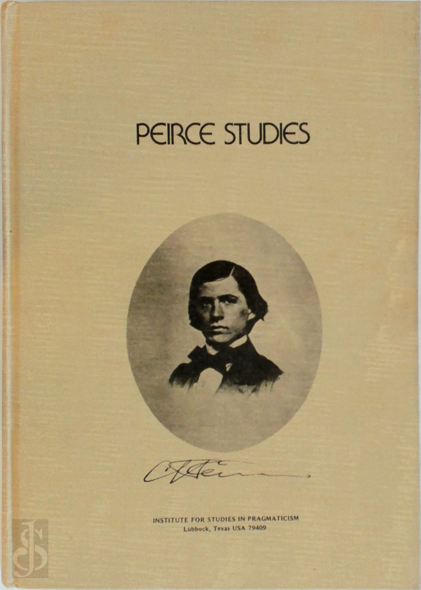 J.E. Brock - Peirce Studies Number 1: Studies in Peirce's Semiotic. A symposium by Members of the Institute for Studies in Pragmaticism