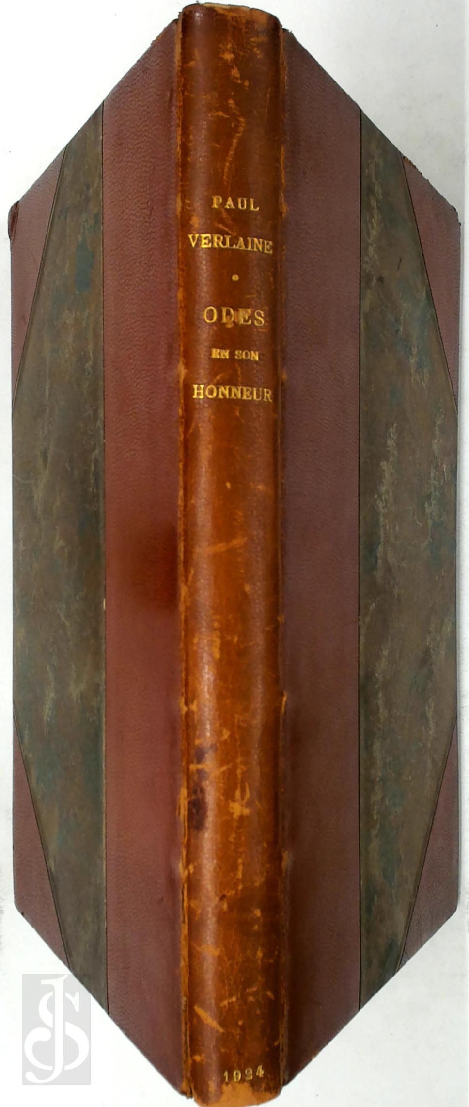 Paul Verlaine 13232, Paul Baudier [Ill.] - Odes en son honneur. Illustrations de Paul Baudier