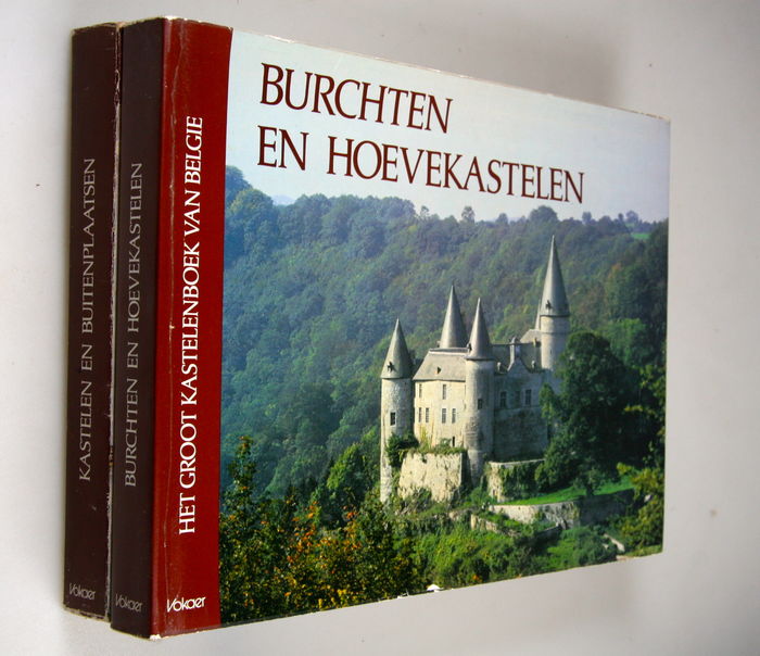 Luc Fr. Genicot - Het groot kastelenboek van Belgi. - 2 delen. Kastelen en buitenplaatsen + Burchten en hoevekastelen