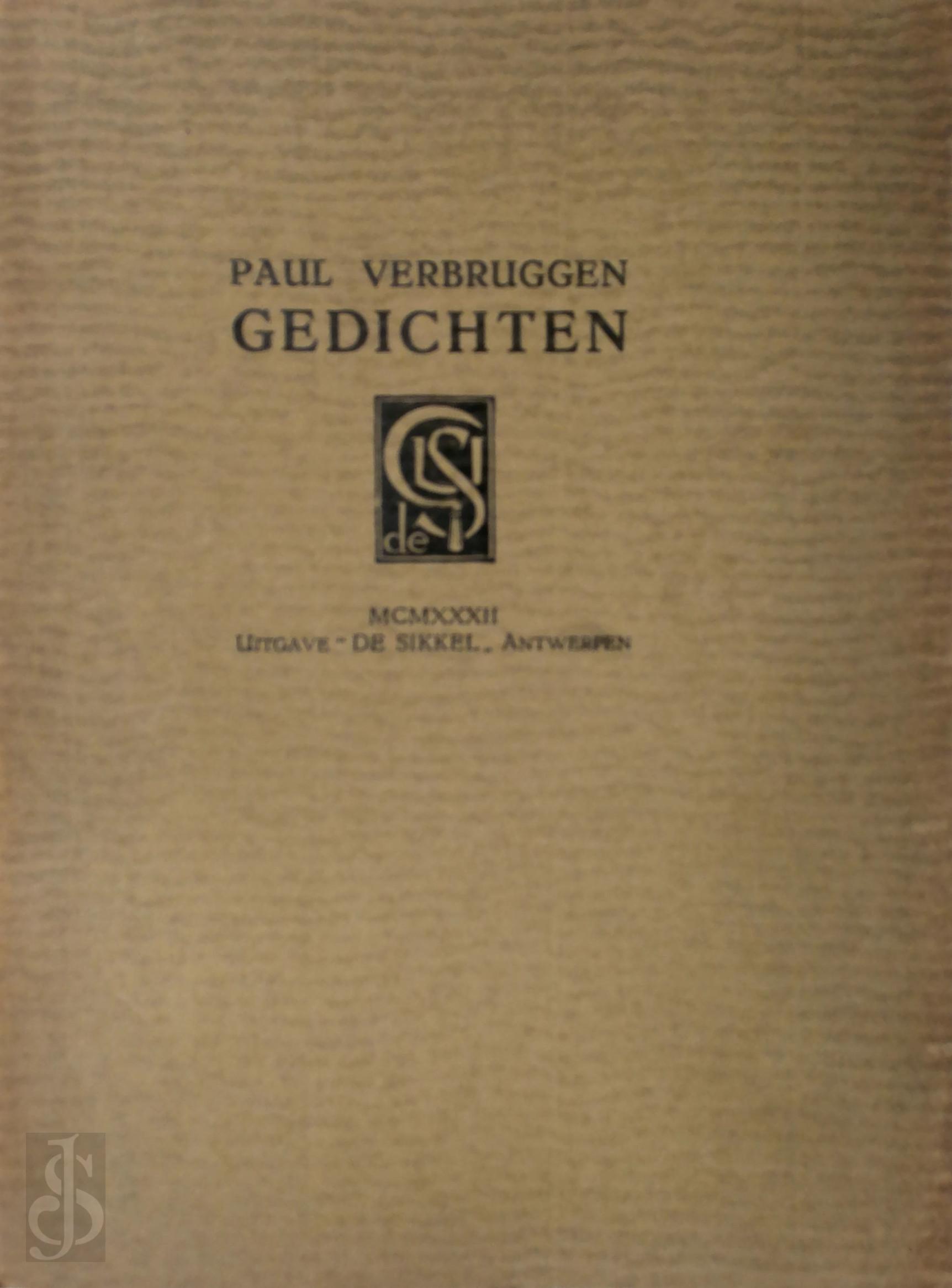 Paul Verbruggen 17460 - Gedichten