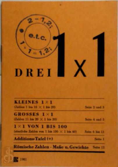 Hanne Darboven 27686 - Drei 1 x 1