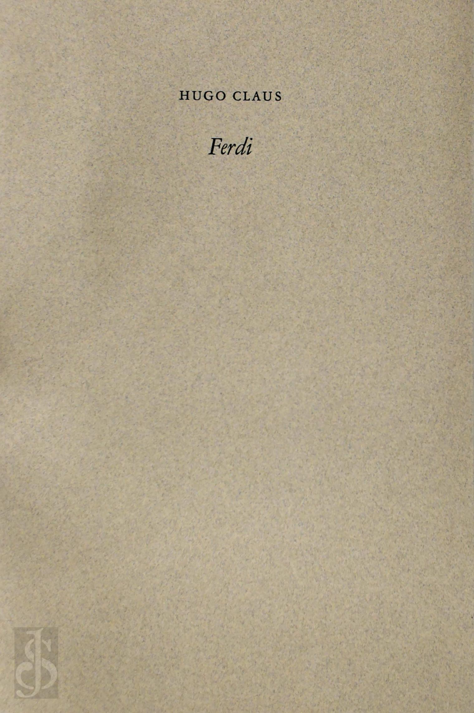Hugo Claus 10583 - Ferdi