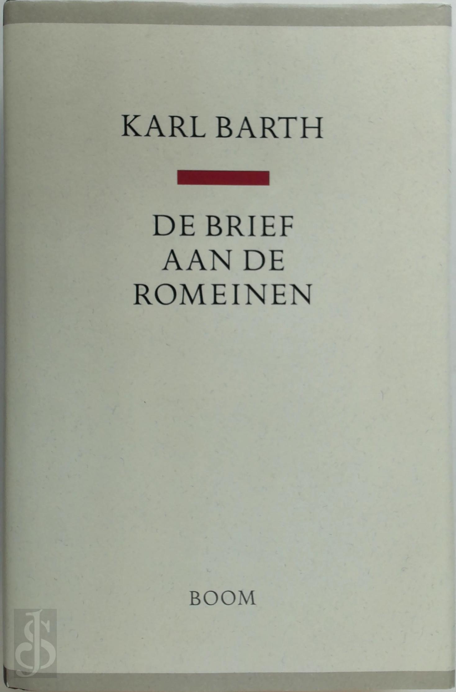 Karl Barth 13118 - De brief aan de Romeinen