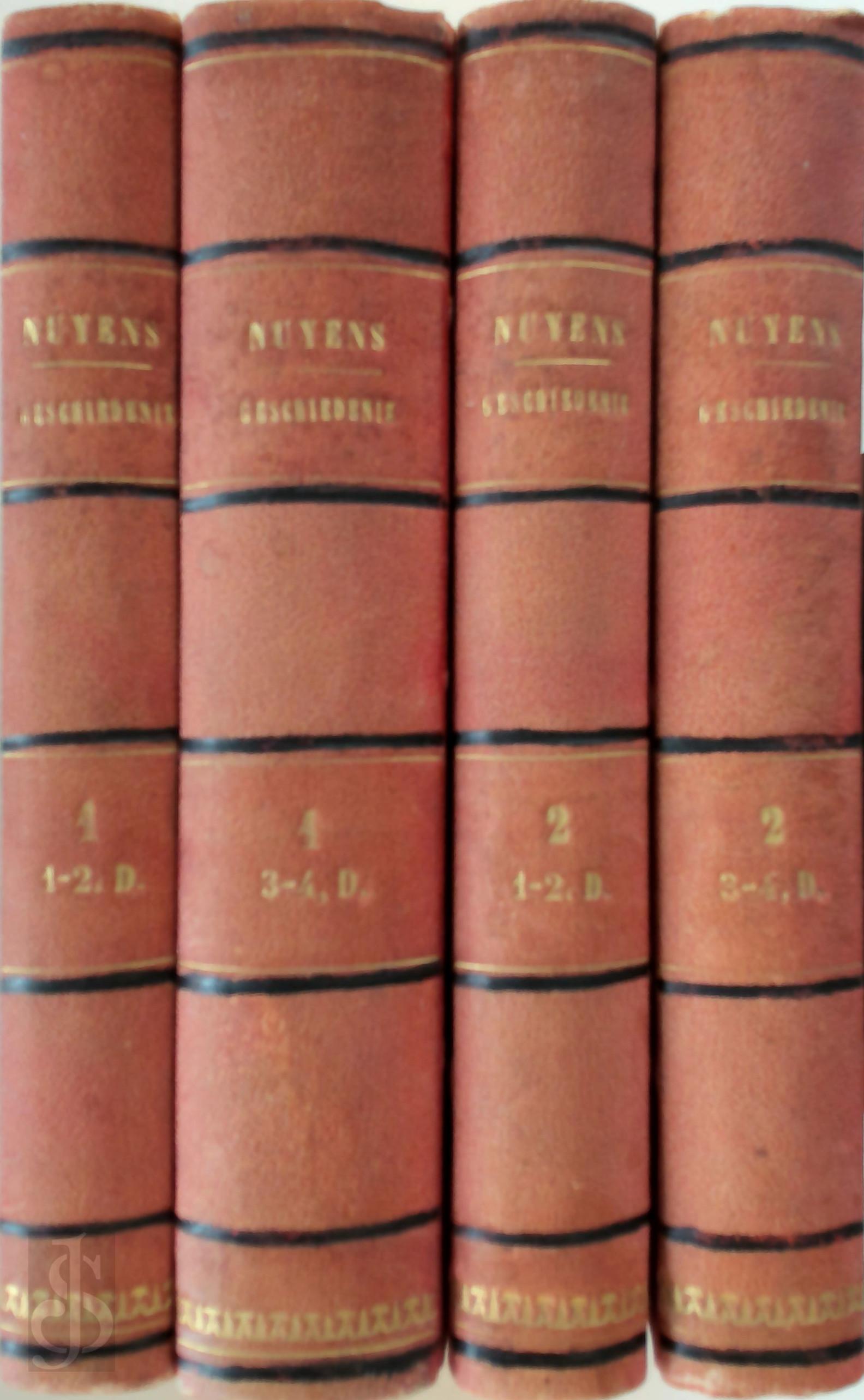Willem Jan Frans Nuyens 255256 - Geschiedenis der Nederlandsche beroerten in de 16e eeuw