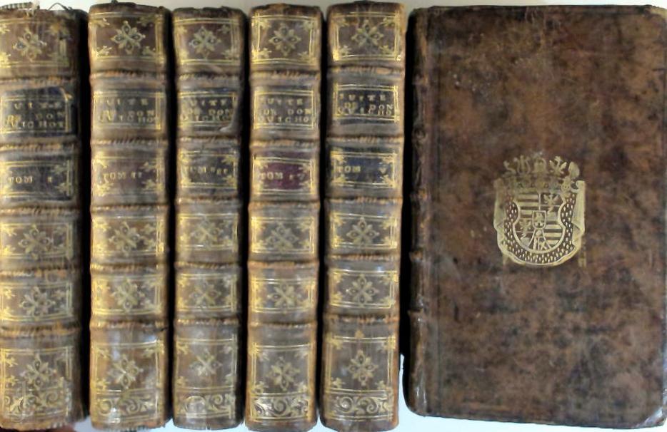 Cervantes - Suite Nouvelle et veritable de l'histoire et des avantures de l'incomparable Don Quichotte de la Manche. + Histoire de Sancho Pansa Alcade de Blandada. Six volumes. Traduit d'un manuscript espagnol de Cid-Hamet Benengely son vritable Historien