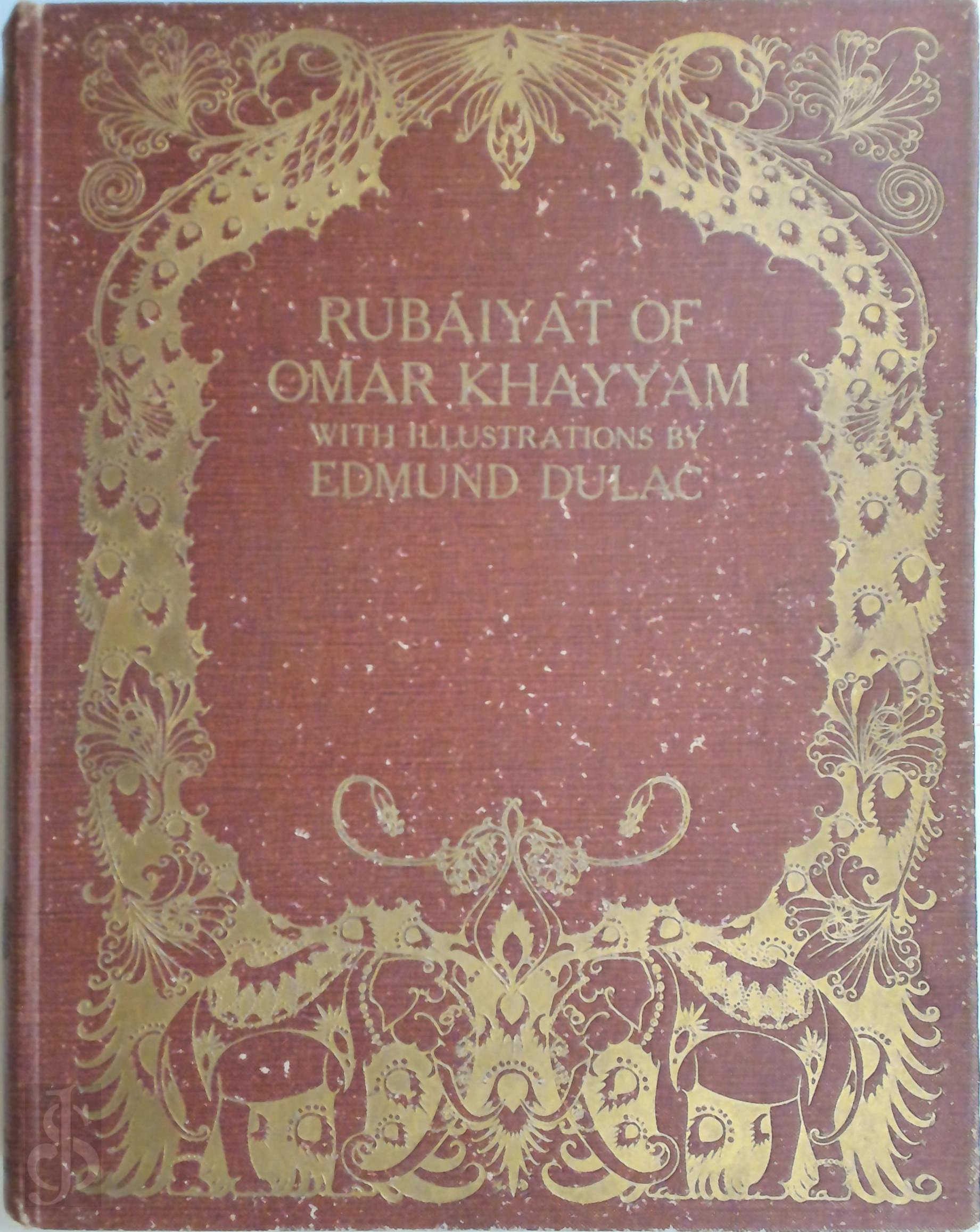 Edward Fitzgerald 12598 - Rubiyt of Omar Khayym. Printed from the 2nd edition