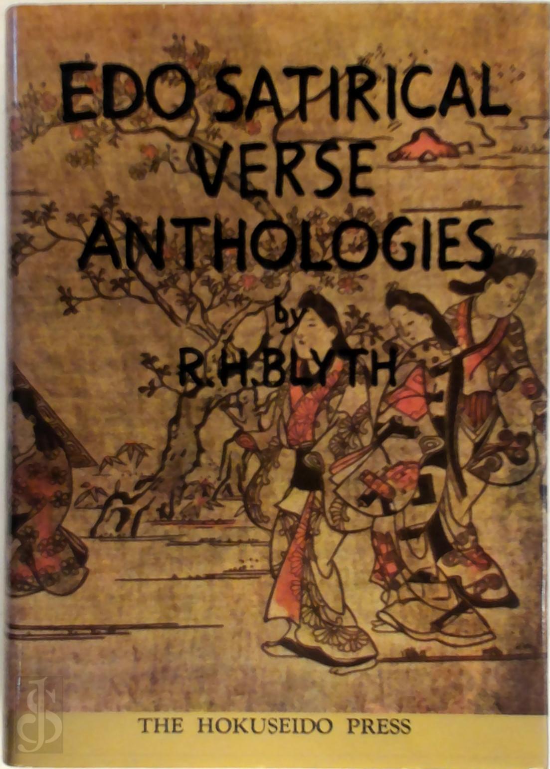 Reginald Horace Blyth 228977 - Edo Satirical Verse Anthologies