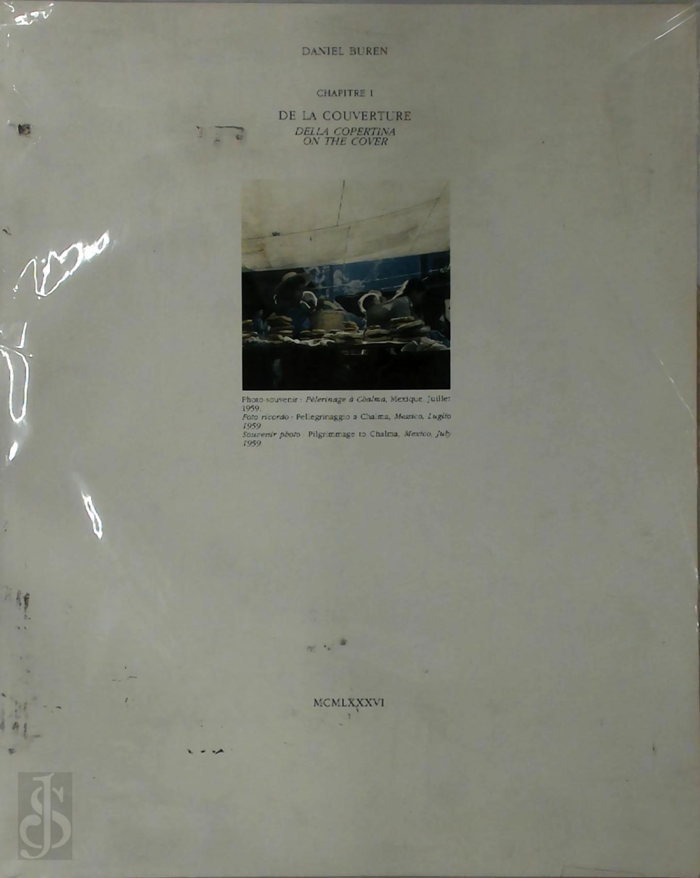 Danil Buren 54525 - De la couverture / Della copertina / On the cover
