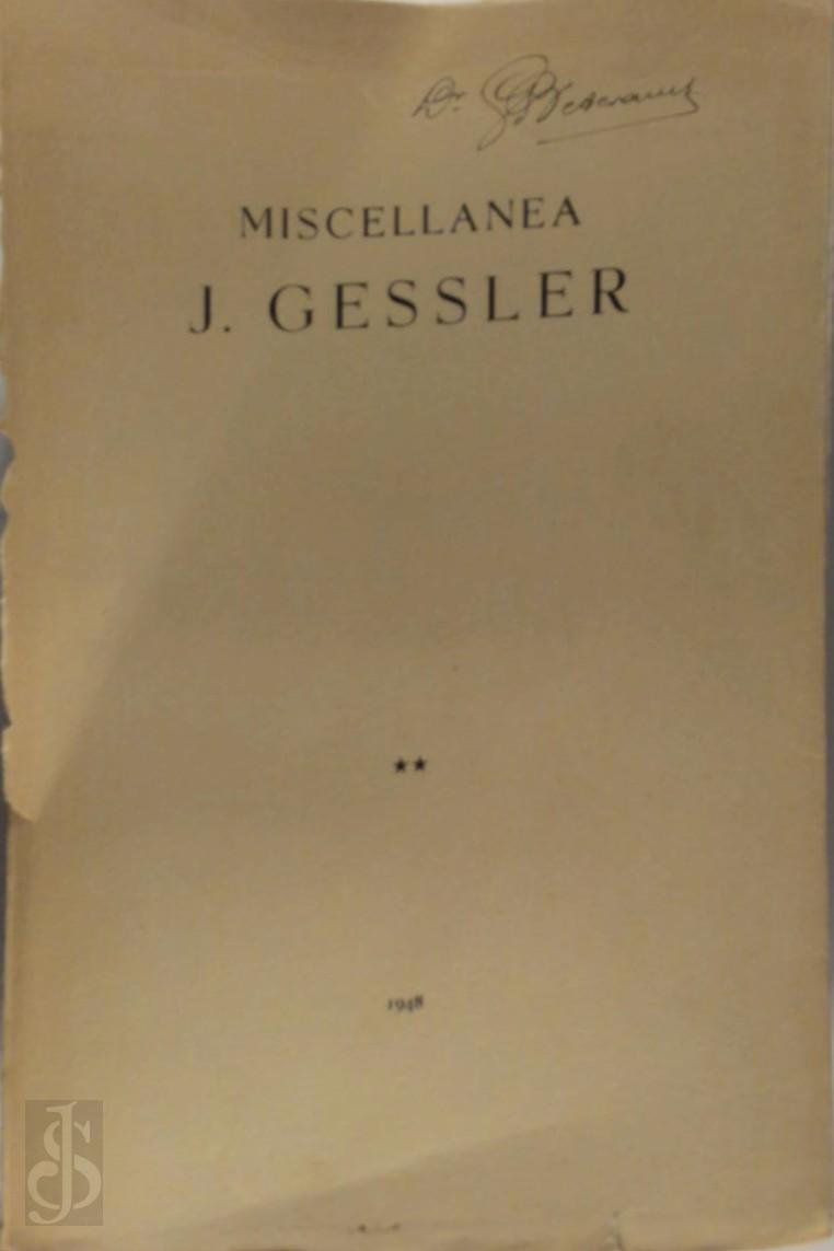 Karel Constant Peeters 212015 - Miscellanea J. Gessler