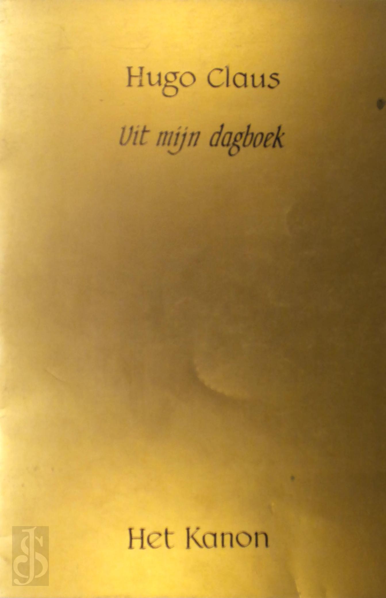 Hugo Claus 10583 - Uit mijn dagboek