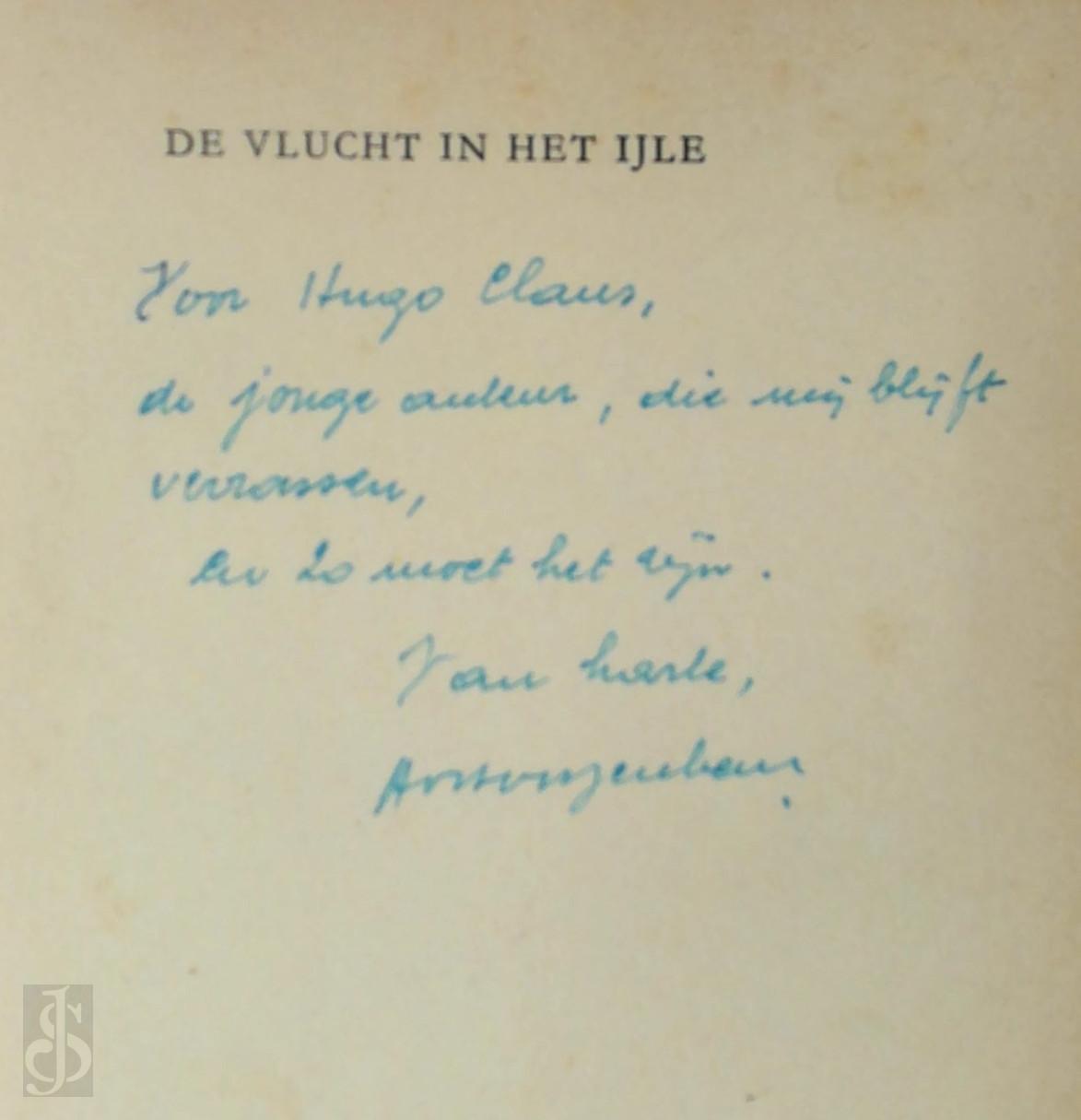 Albert van Hoogenbemt 261761 - De vlucht in het ijle [met opdracht aan Hugo Claus]
