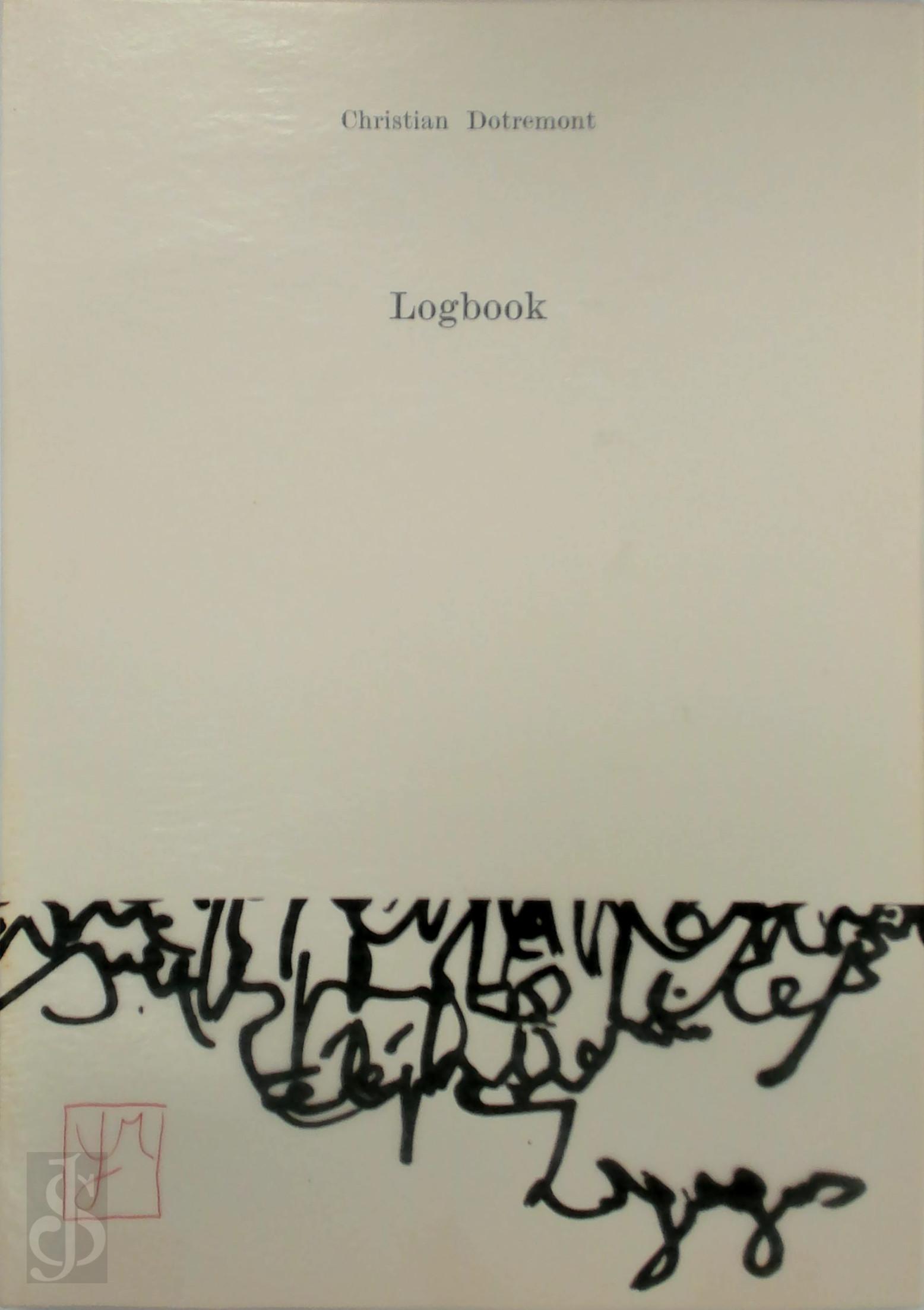 Christian Dotremont 13892 - Logbook
