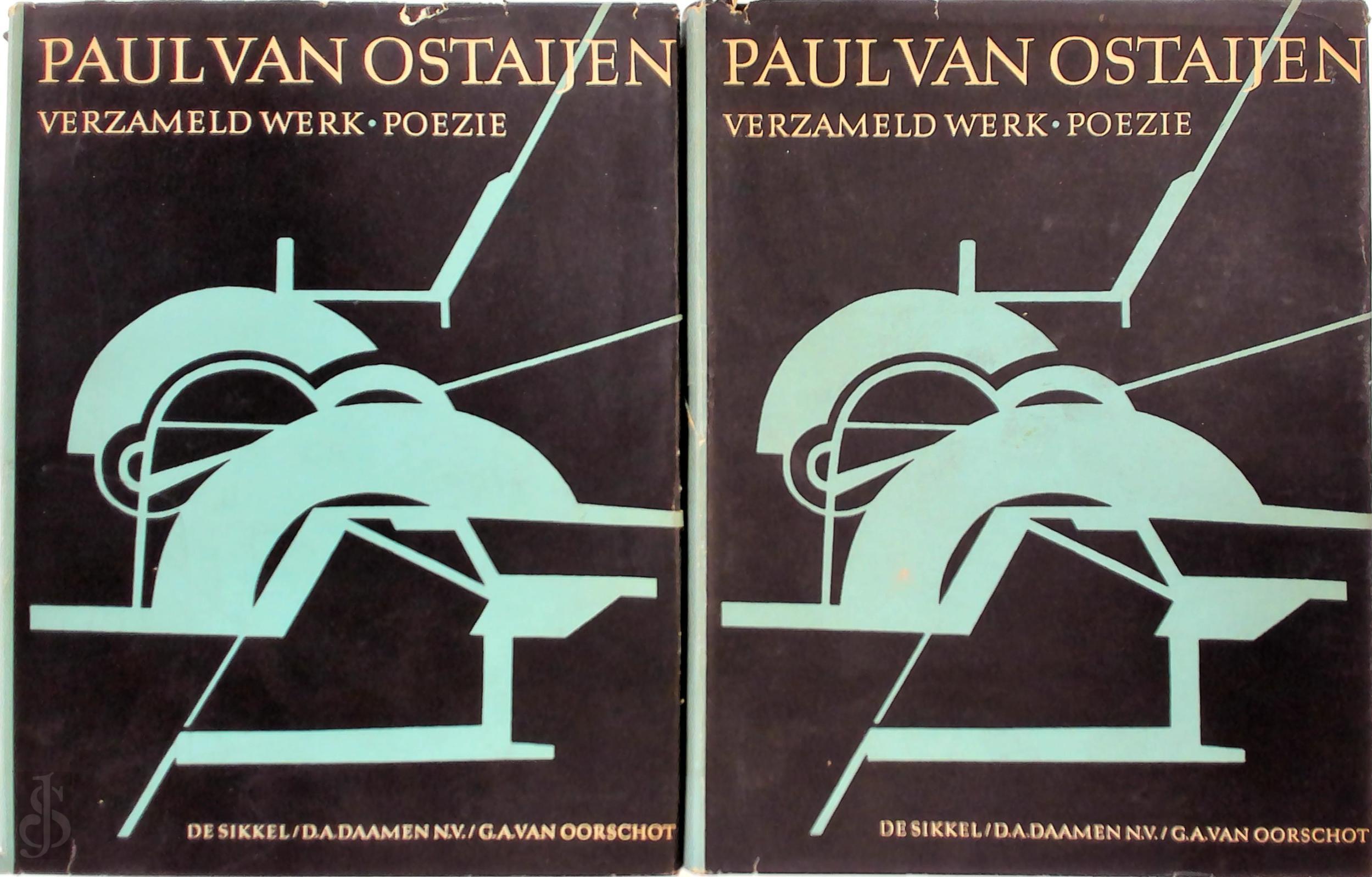 Paul van Ostaijen 10936 - Verzameld werk: Poezie I-II. Twee delen