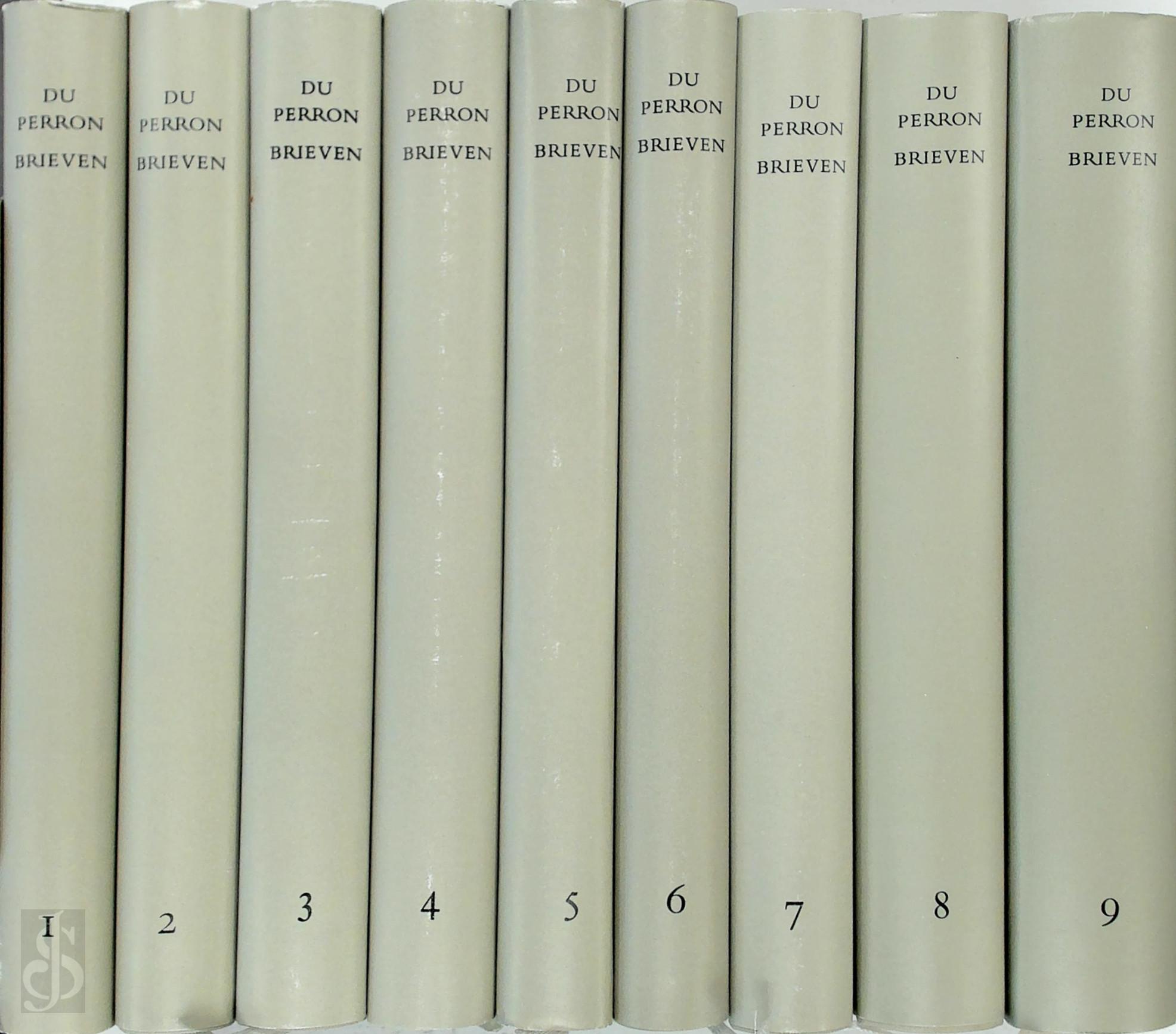 E. Du Perron 10397, P. Delen - Brieven. 9 delen compleet