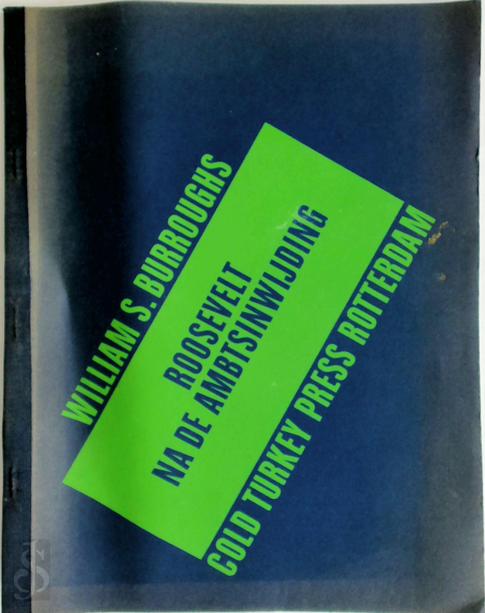 William S. Burroughs 243374 - Roosevelt na de ambtsinwijding
