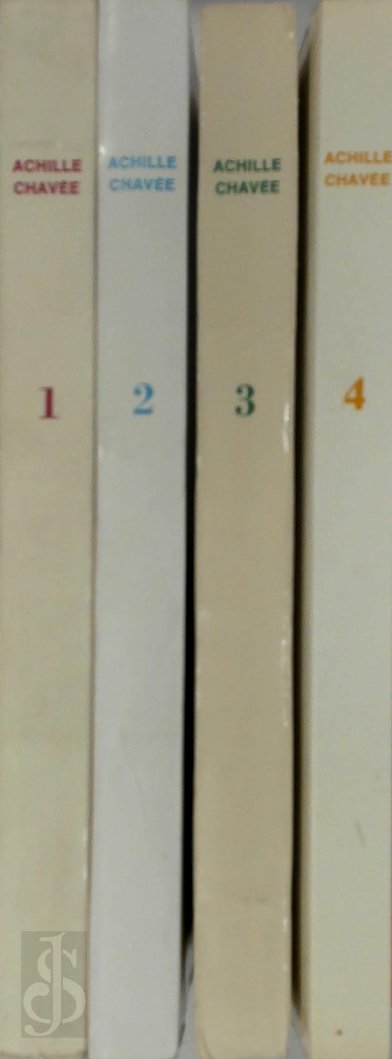 Achille Chave 11663 - Oeuvre [vol. 1 - 4]. 1935-1946 / 1947 - 1950 / 1951 - 1956 / 1957 - 1961