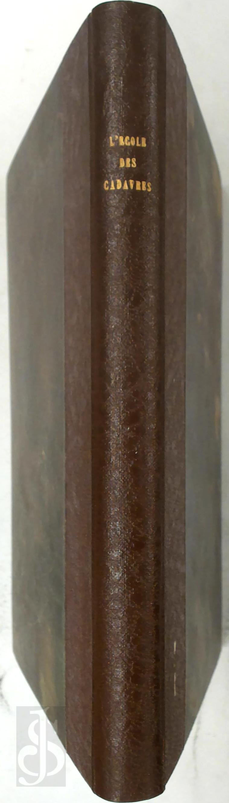 Louis-Ferdinand Cline 22273 - L' cole Des Cadavres. Nouvelle dition avec une prface indite et 14 photographies hors-texte
