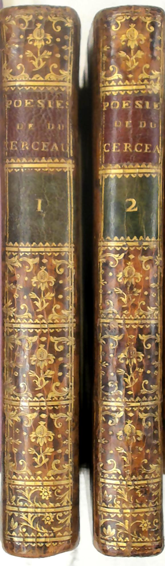 Jean-Antoine du Cerceau 269865 - Posies du Pre Du Cerceau [2 vols.]. Nouvelle edition