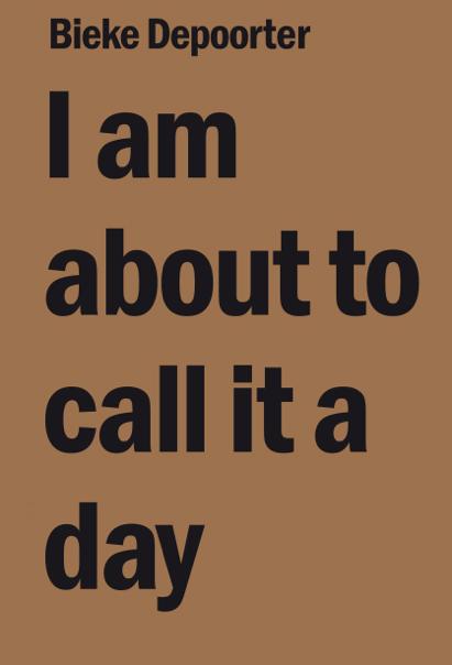 Bieke Depoorter 96741 - I am about to call it a day