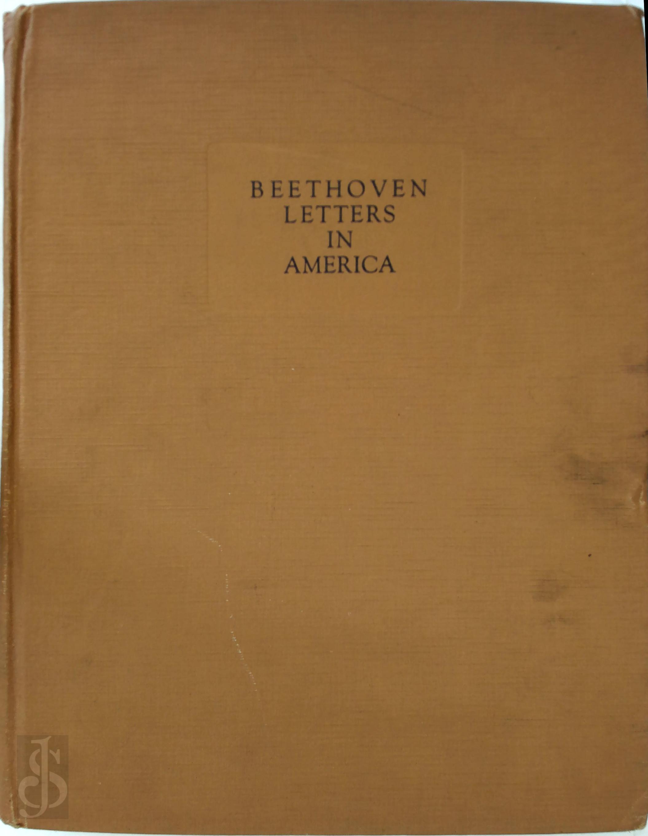 Ludwig van Beethoven 247727 - Beethoven Letters in America