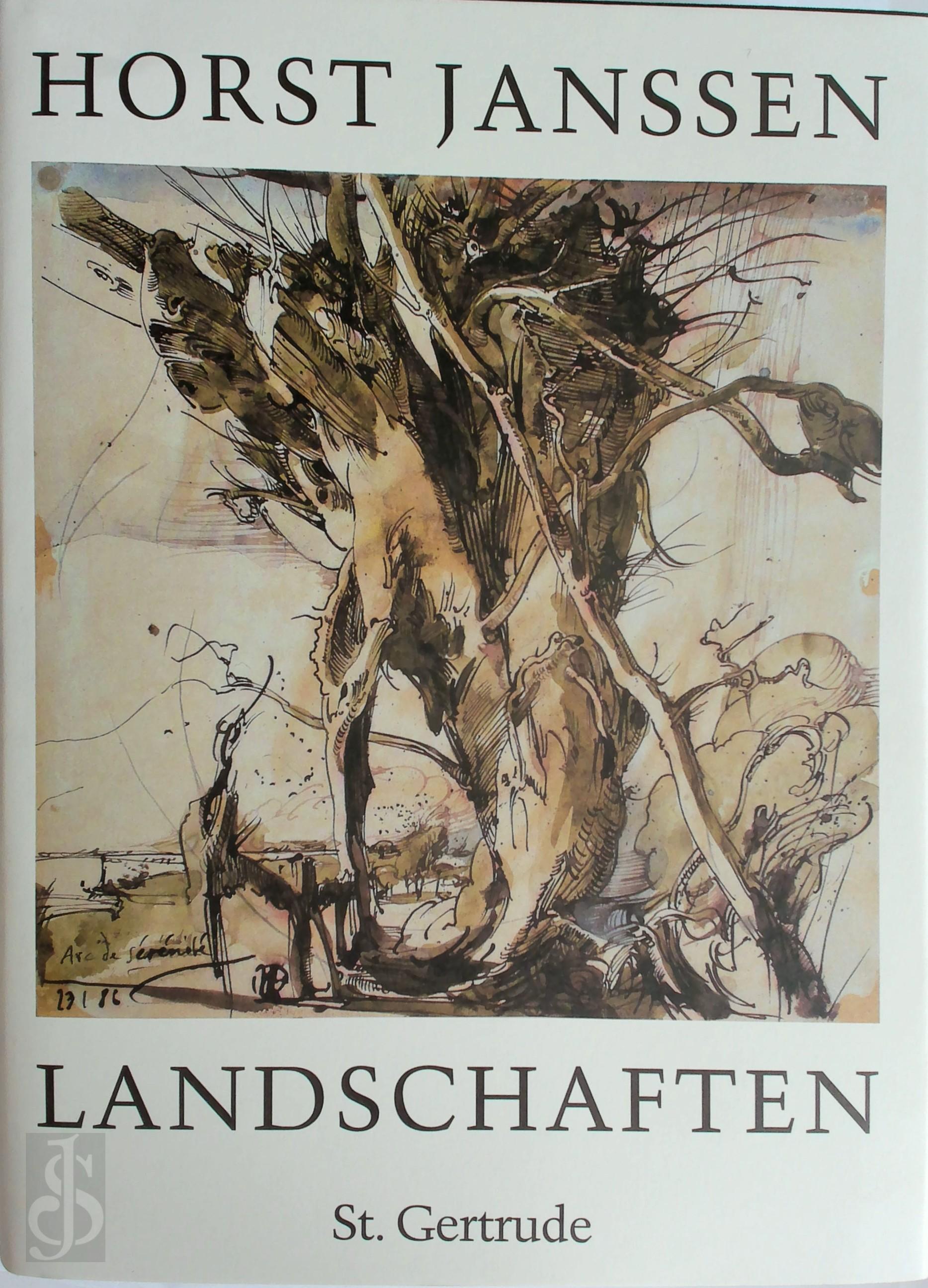 Janssen, Horst - Landschaften. 1942 - 1989. Schulzeit. Schulzeit-Ende. Die 'Arbeit' beginnt. Landschaft. Auf Reisen. Hokusai's Spaziergang. Schack-Land - Frosch-Land. Piranesi, Meryon, Guardi. Durch die Zeit. Paris - Hamburg. Jngste Erinnerungen