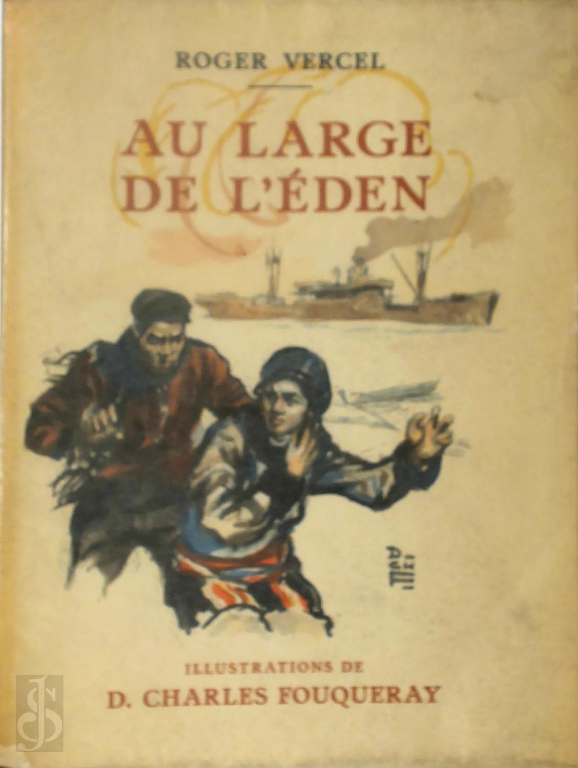 Roger Vercel 178692 - Au Large de L'den [74 ex.]. Illustrations de Charles Fouqueray