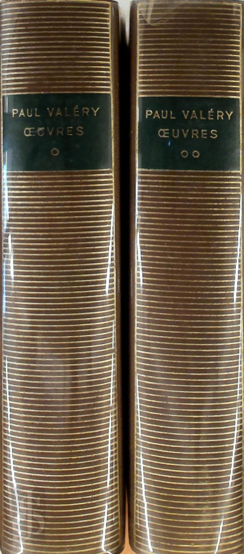 Paul Valry 19328 - Oeuvres Tome I - II