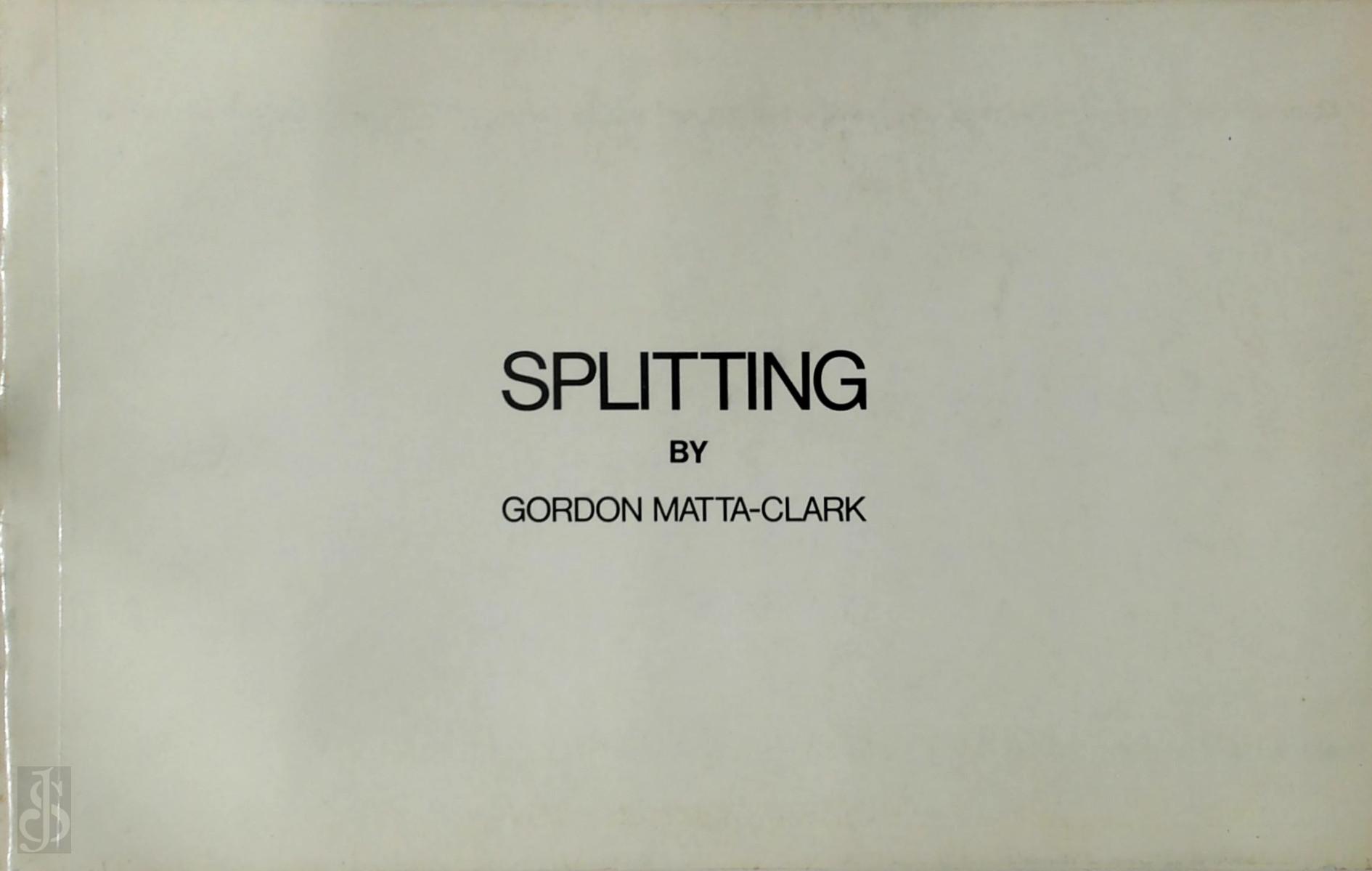 Gordon Matta-Clark 280776 - Splitting