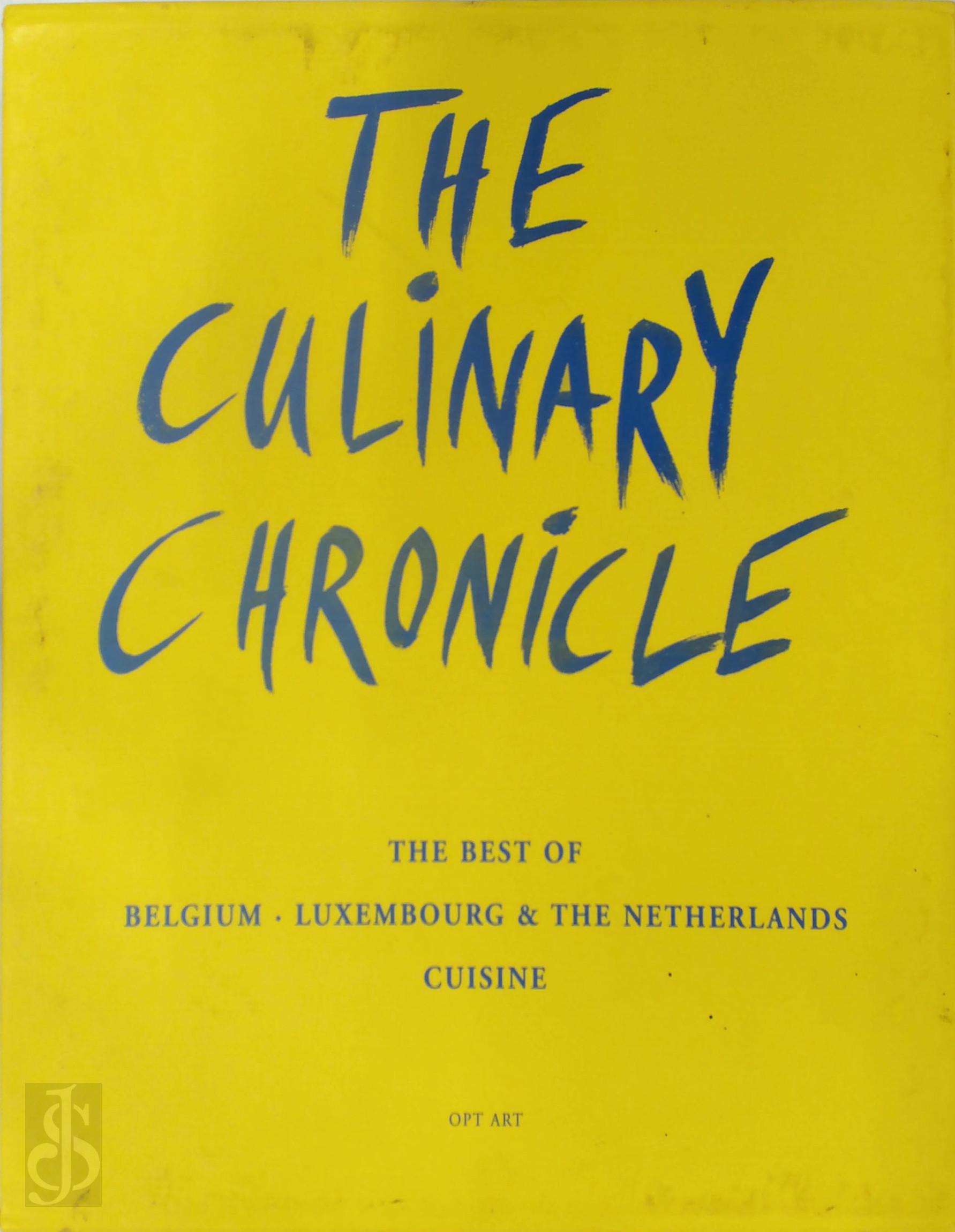 Bruno Hausch 34701, Nelleke van Lindonk 233875, Marcel Pieters 121645, Jrg Zipprick 81560 - The Culinary Chronicle 7: The Best of Belgium - Luxembourg & The Netherlands