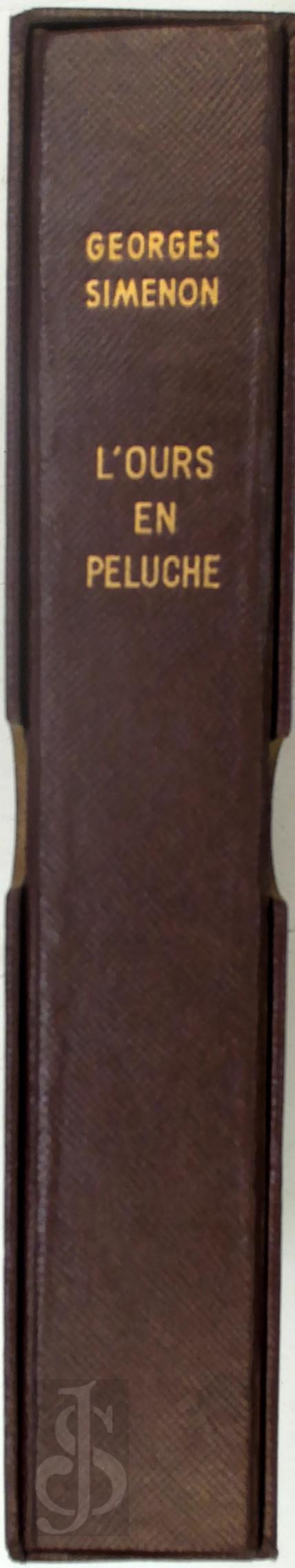 Georges Simenon 11675 - L'Ours en Peluche [E.O. tirage de luxe, no. 76/100]