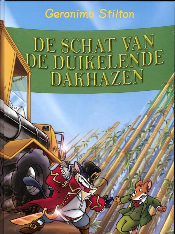 GERONIMO STILTON - De schat van de duikelende dakhazen