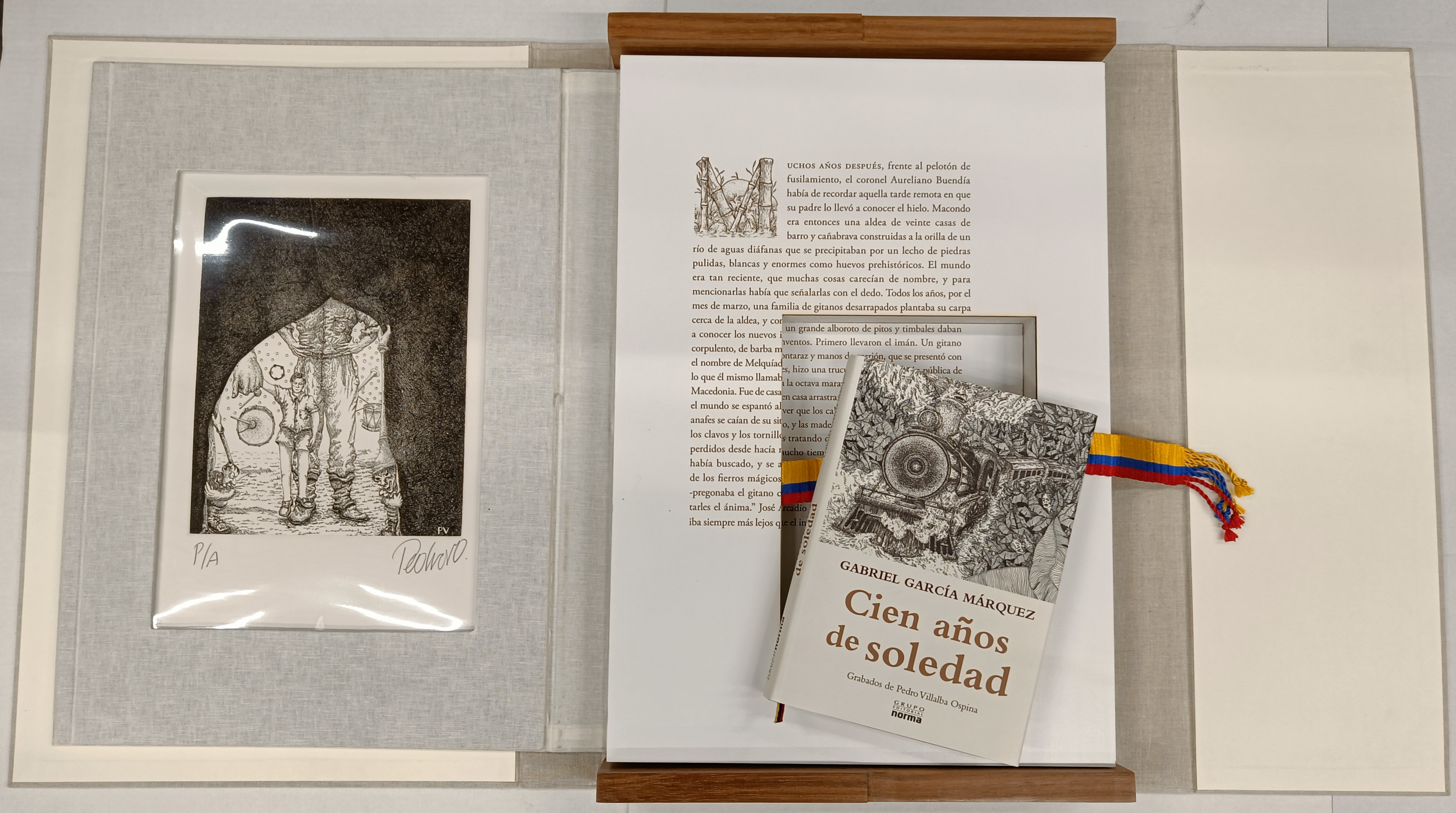 Gabriel Garcia Marquez 212104, Pedro Villalba Ospina 284092 - Cien aos de soledad. Esta edicion ed de uso exclusivo por parte de la presidencia de la Republica de Columbia.