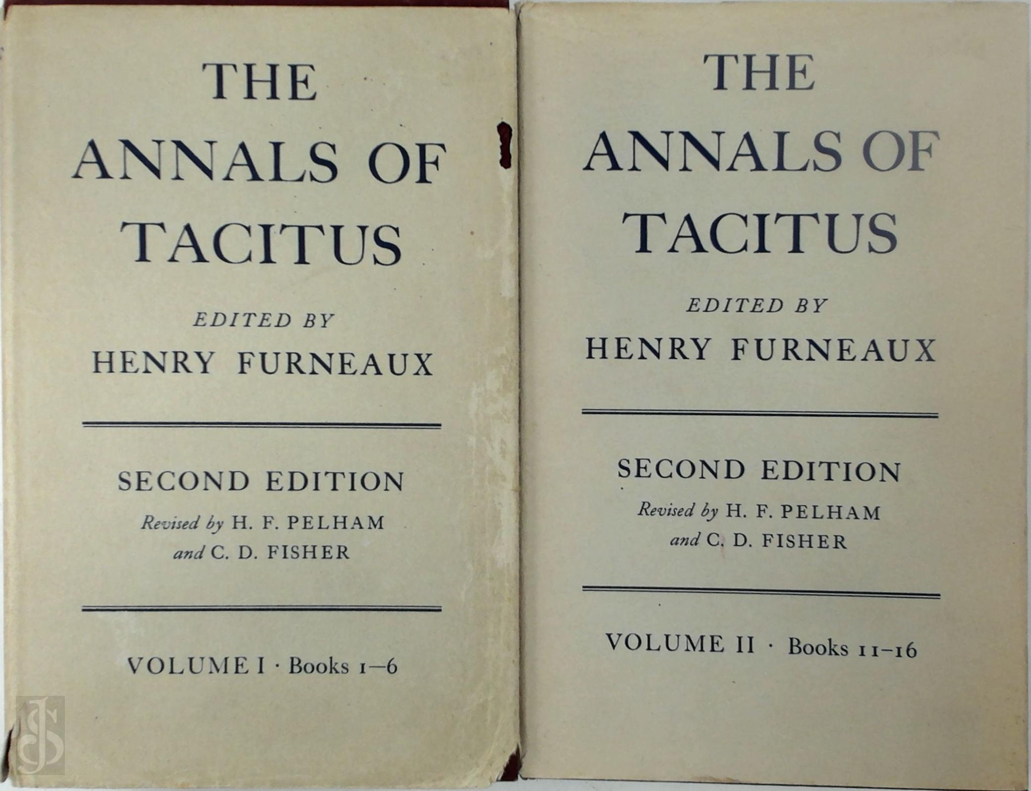 Tacitus , H. Furneaux 162847 - The Annals of Tacitus / Annalium ab excessu divi Augusti libri [2 Vol.]