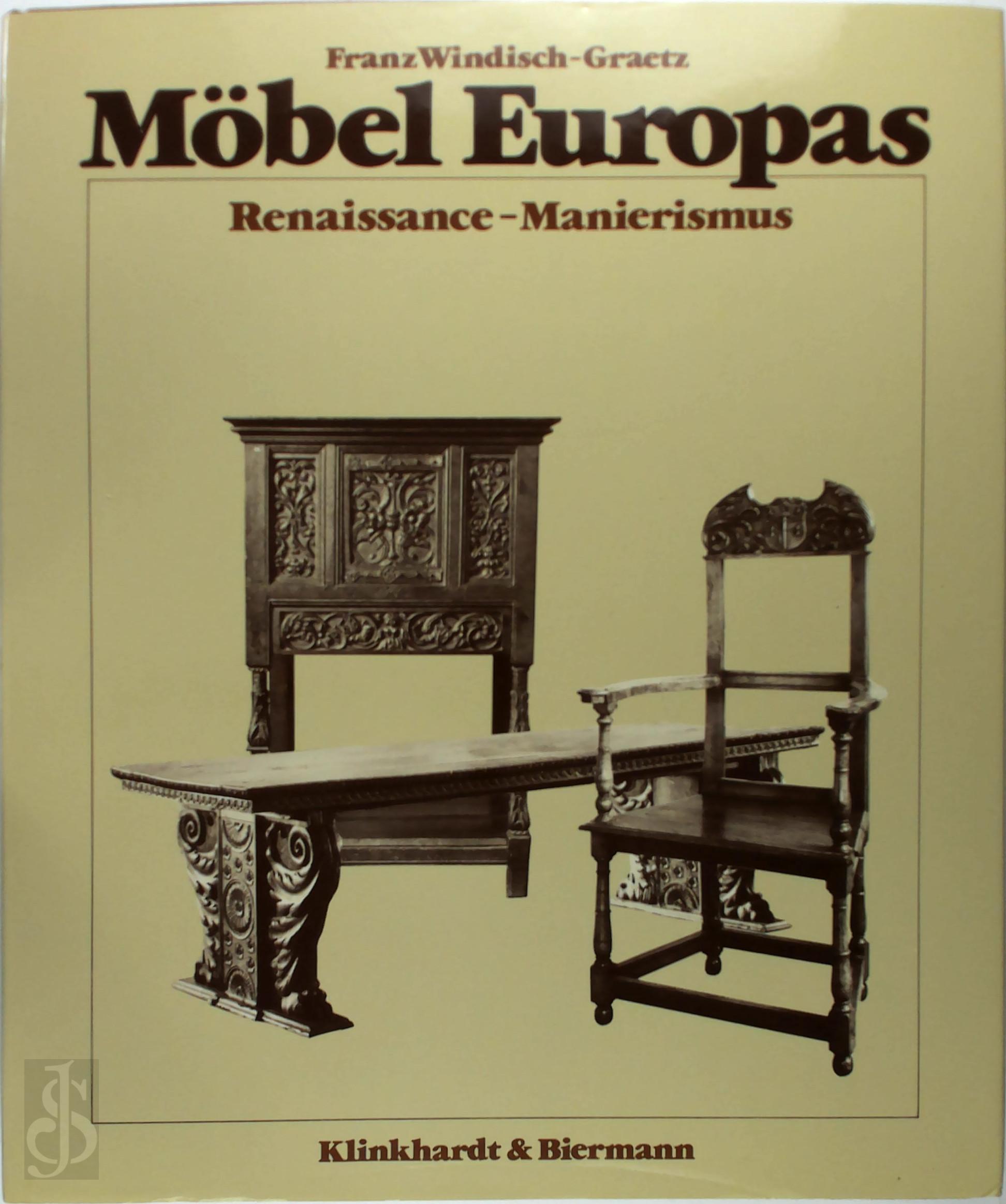 Frans Windisch-Graet 285867 - Mbel Europas. Von der Romantik bus zur Sptgotik. Mit einem Rckblick auf Antike und Sptantike. vol. I + II